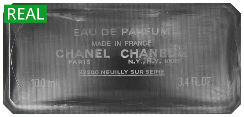 Cách phát hiện Chanel Coco Mademoiselle Fake bằng Đáy chai