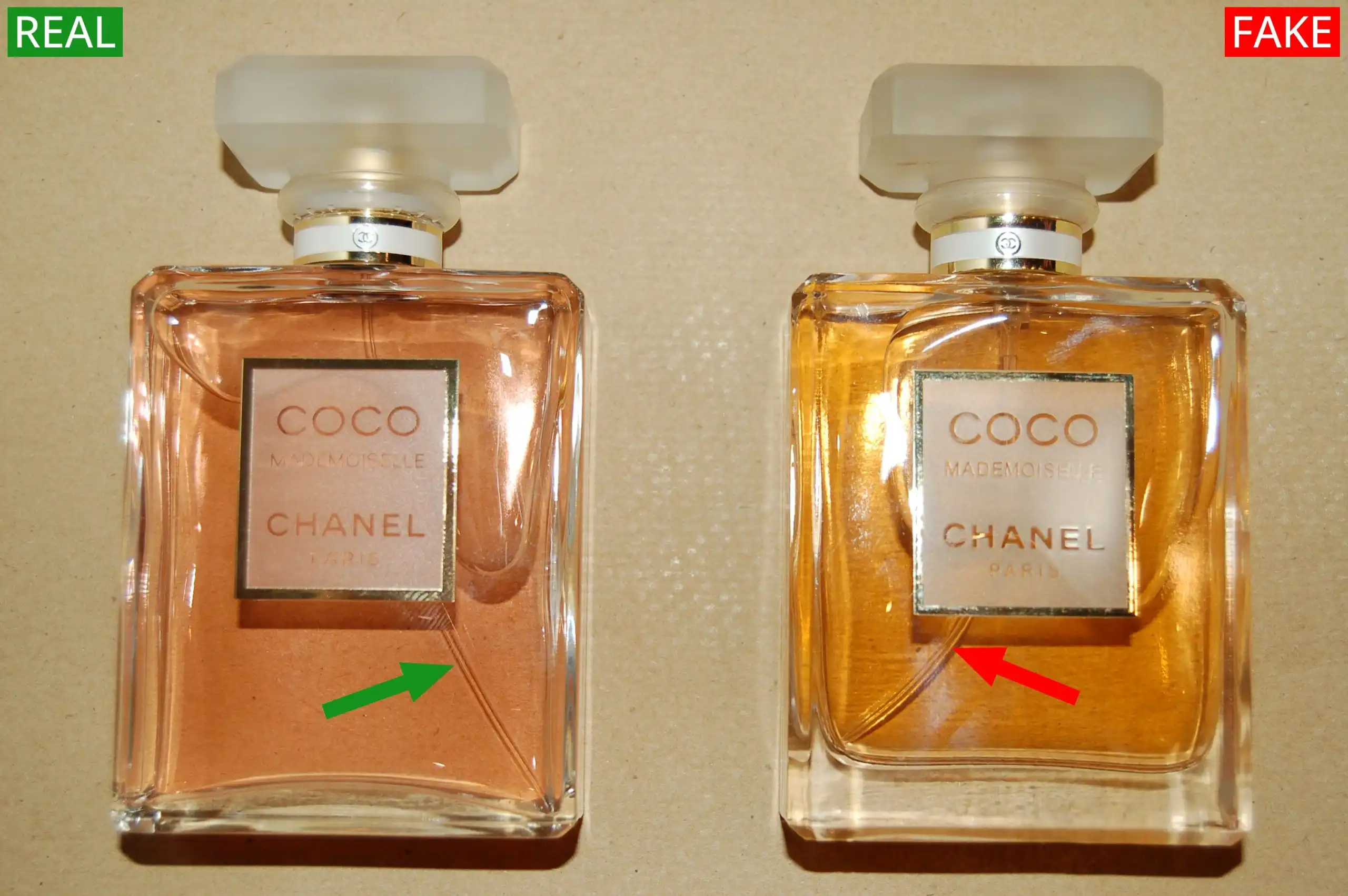 Cách phát hiện Chanel Coco Mademoiselle Fake bằng Vòi xịt