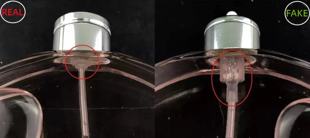 Cách phân biệt Chanel Chance Eau Tendre thật giả bằng Ống bóp