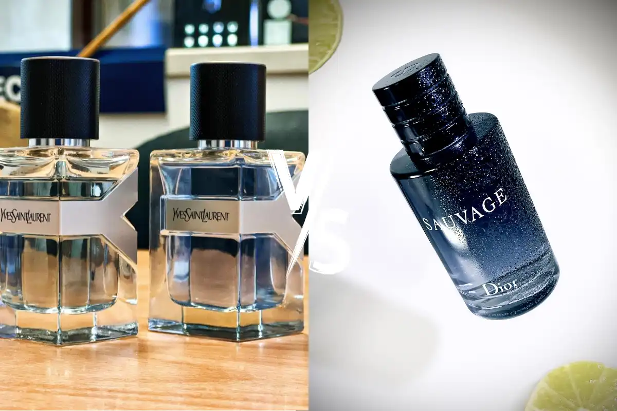 So Sánh Nước Hoa YSL Y vs Dior Sauvage EDT