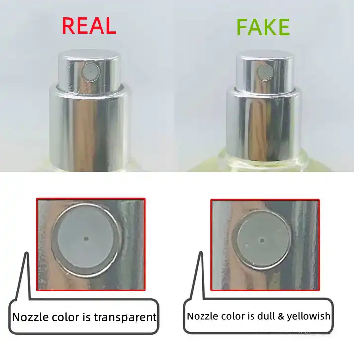 Cách Phân Biệt Nước Hoa Santal 33 Thật Giả bằng Vòi xịt