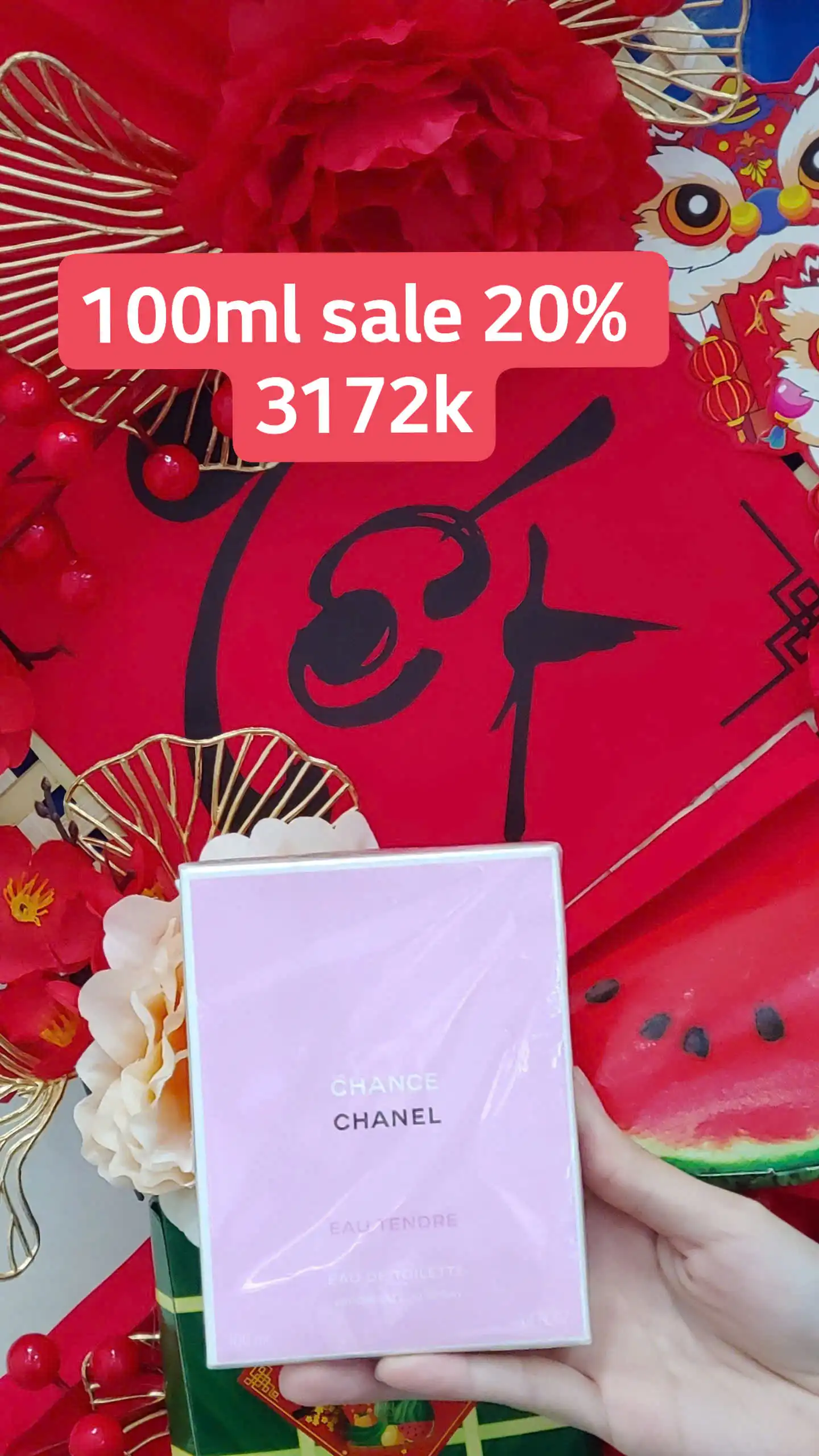 Nước hoa Pháp giảm giá 20%