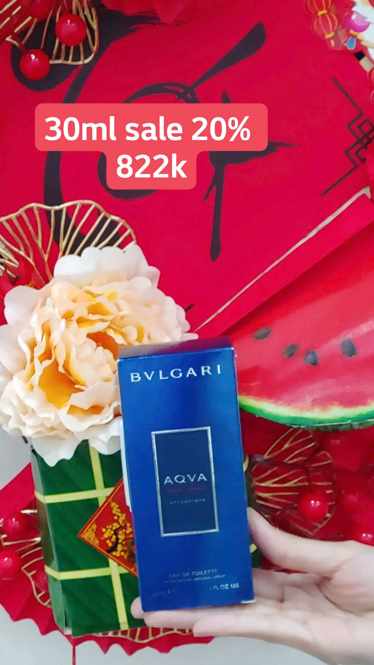 Nước hoa Pháp giảm giá 20%