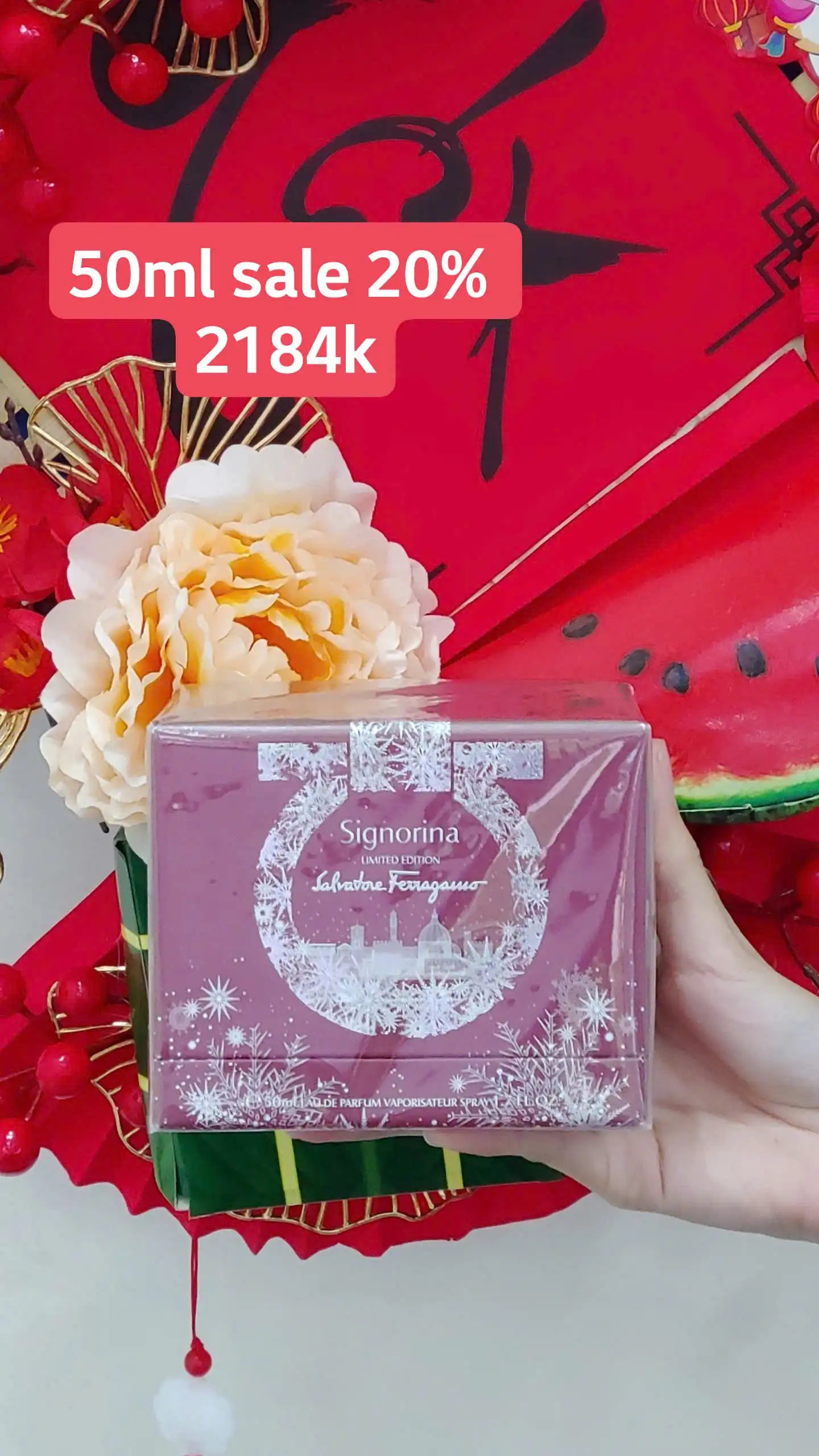 Nước hoa Pháp giảm giá 20%
