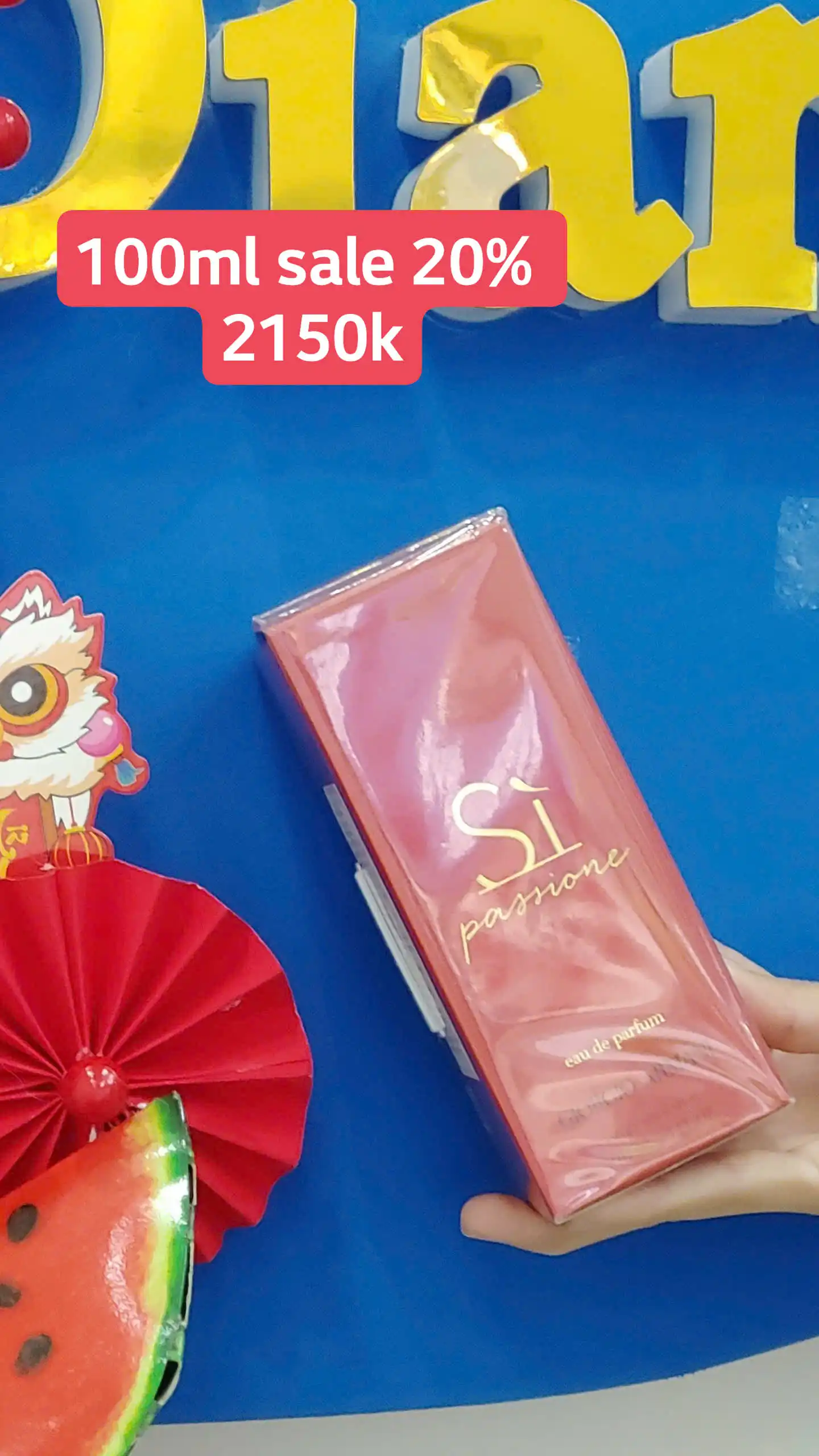 Nước hoa Pháp giảm giá 20%