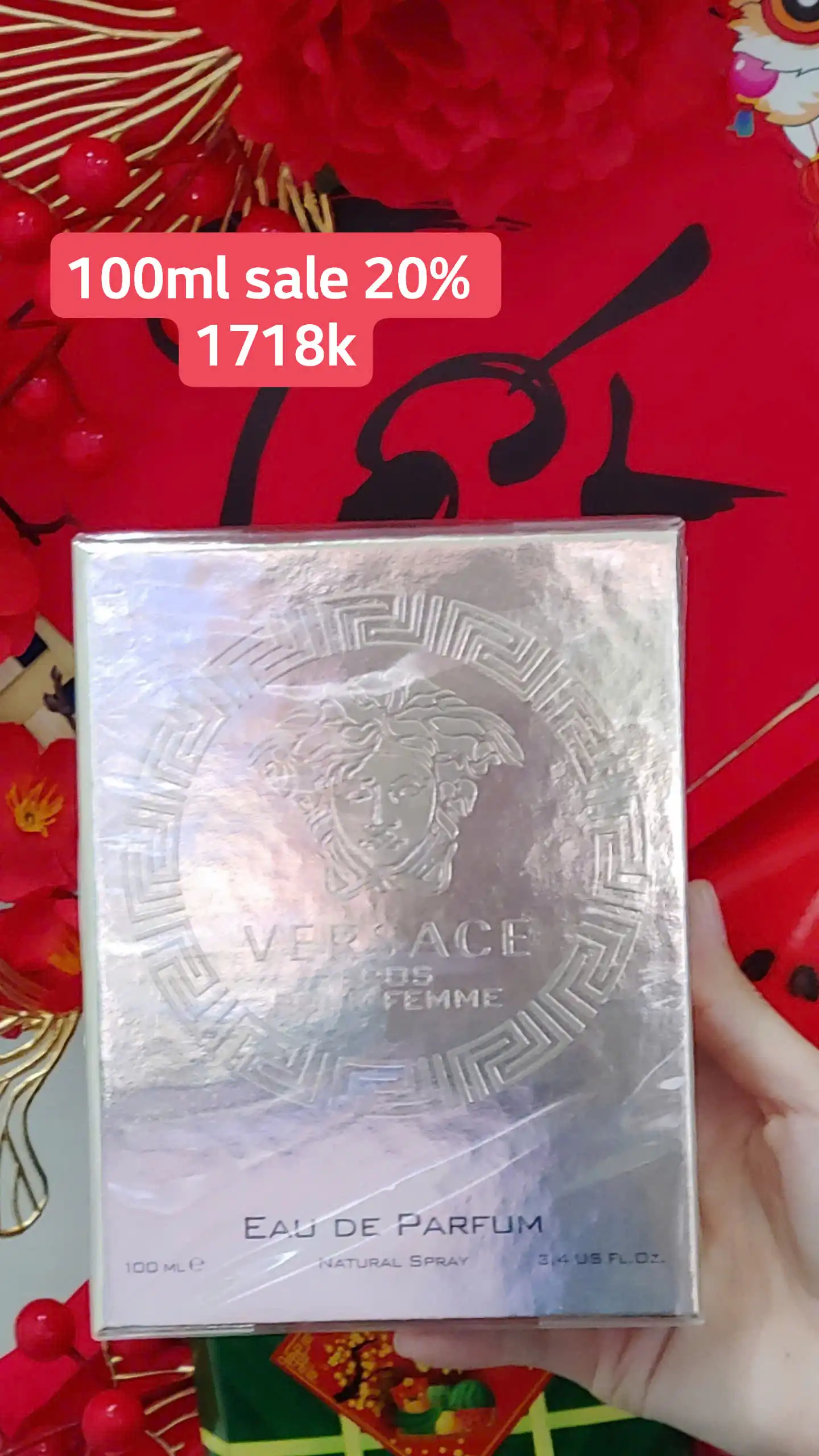 Nước hoa Pháp giảm giá 20%