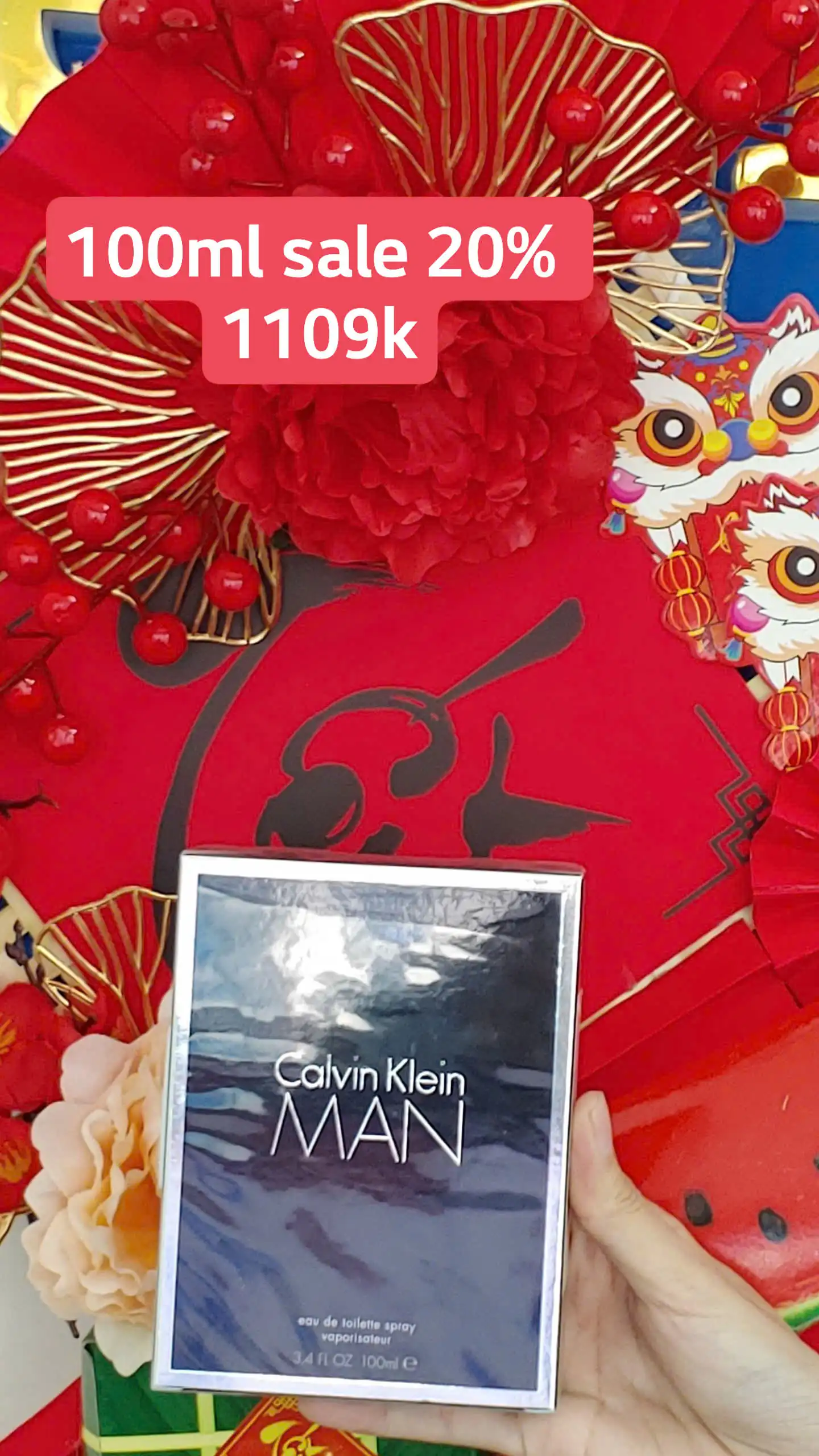 Nước hoa Pháp giảm giá 20%