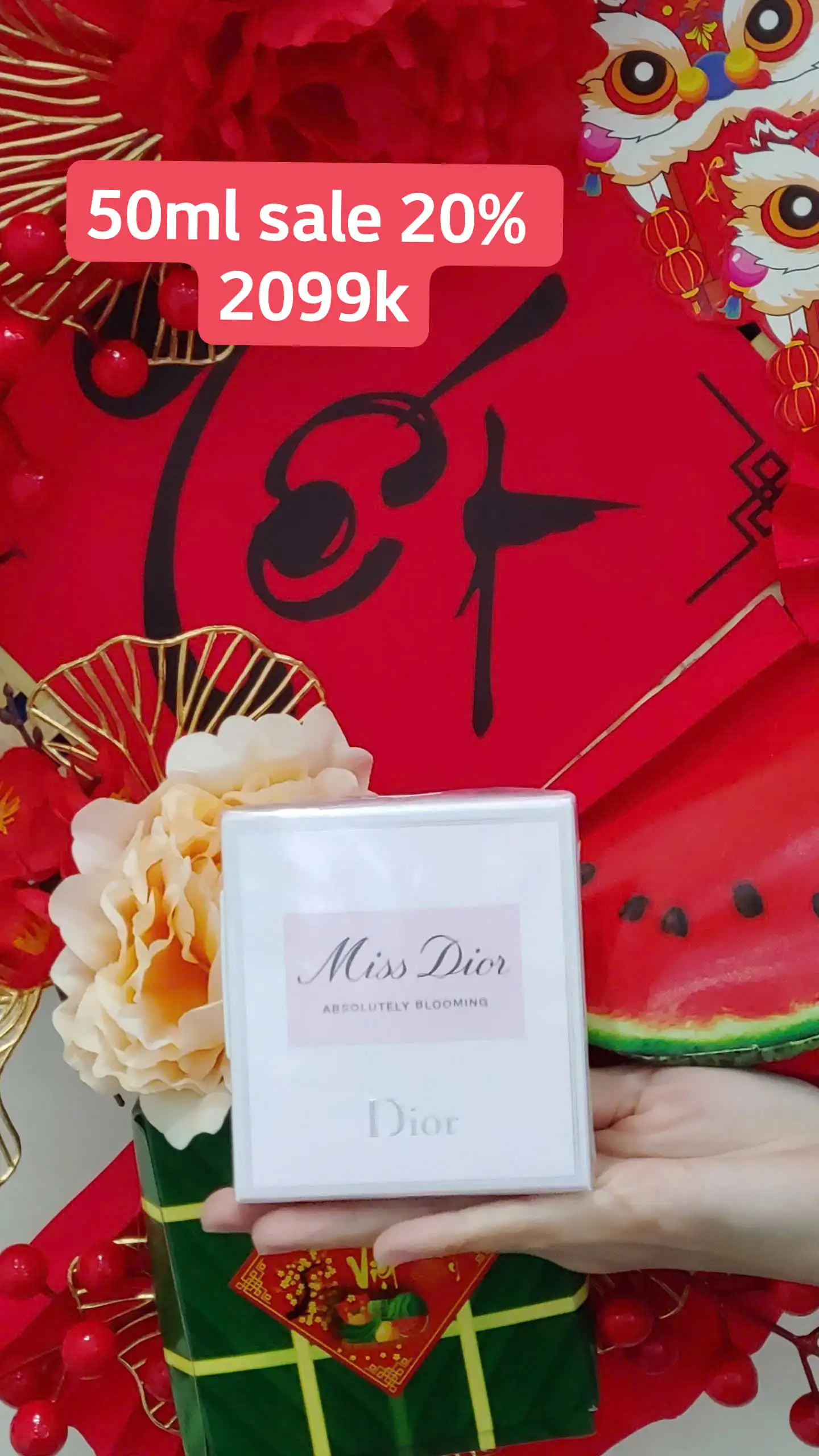 Nước hoa Pháp giảm giá 20%
