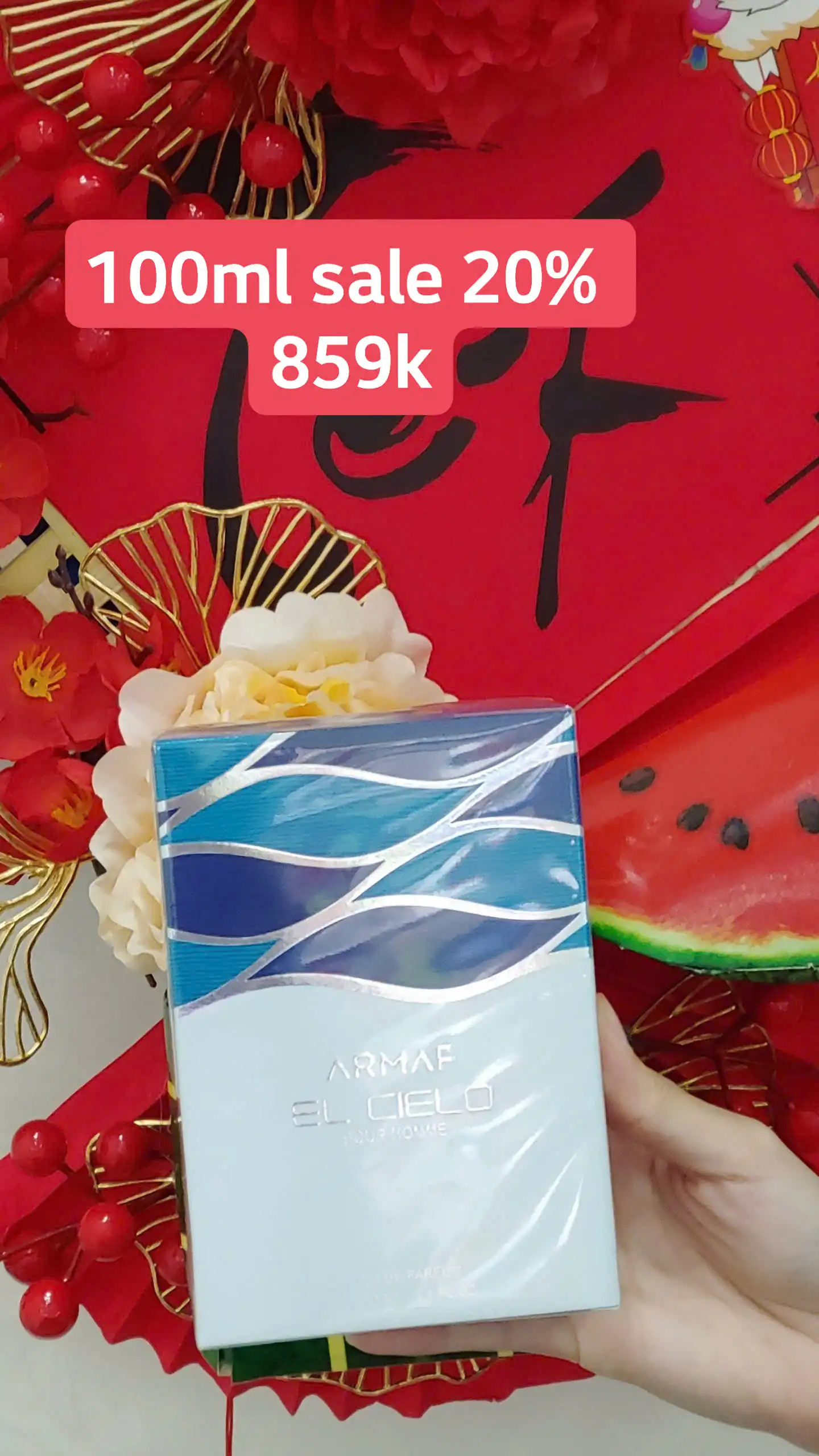 Nước hoa Pháp giảm giá 20%