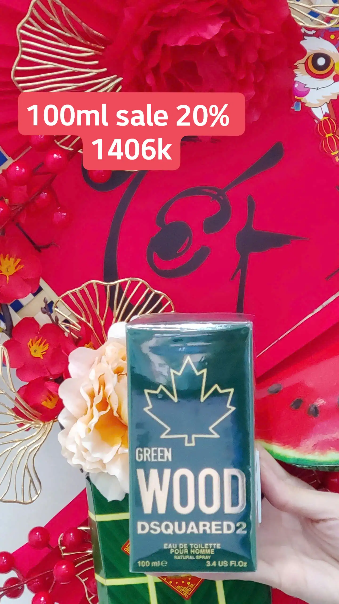 Nước hoa Pháp giảm giá 20%