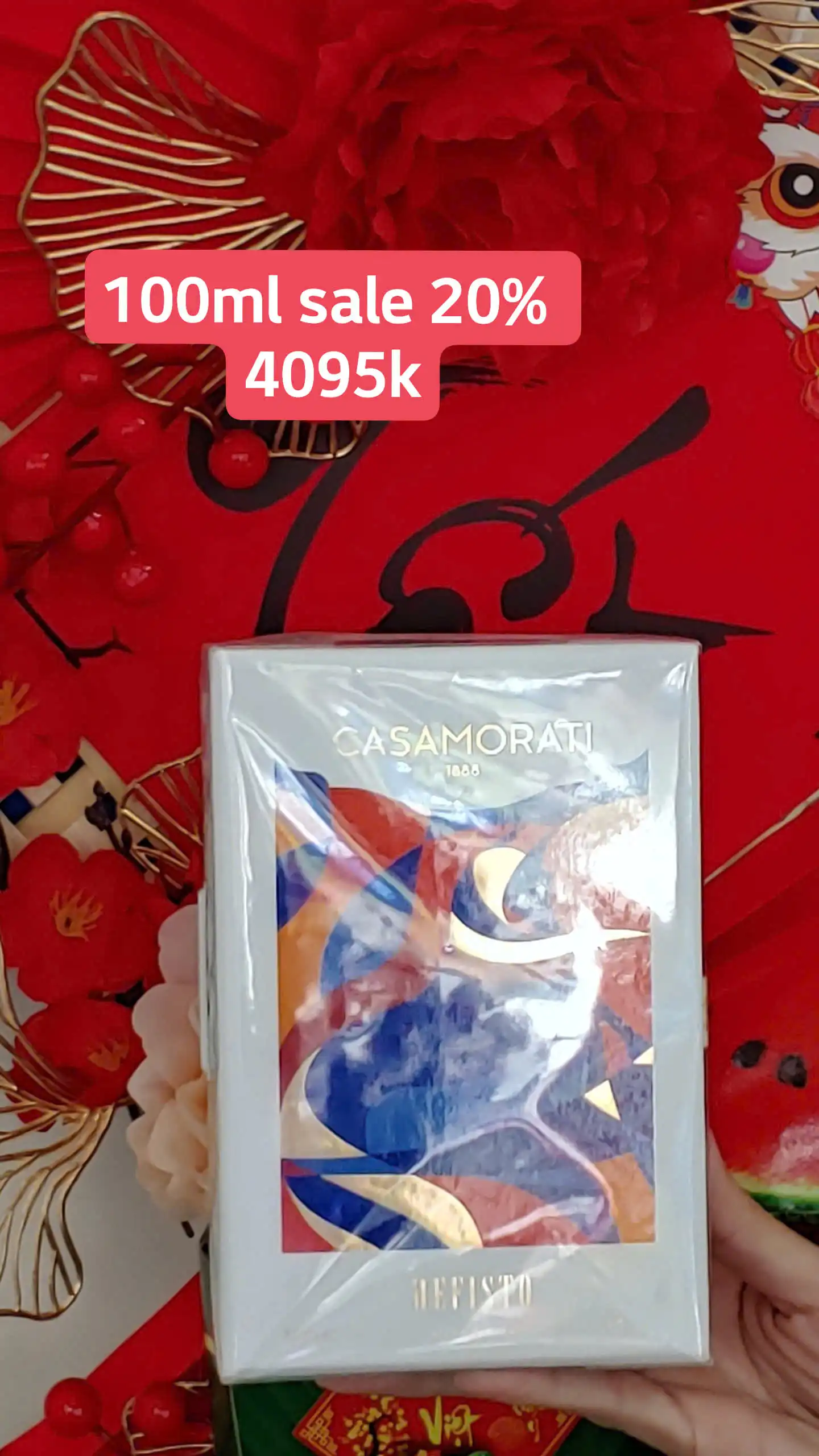 Nước hoa Pháp giảm giá 20%
