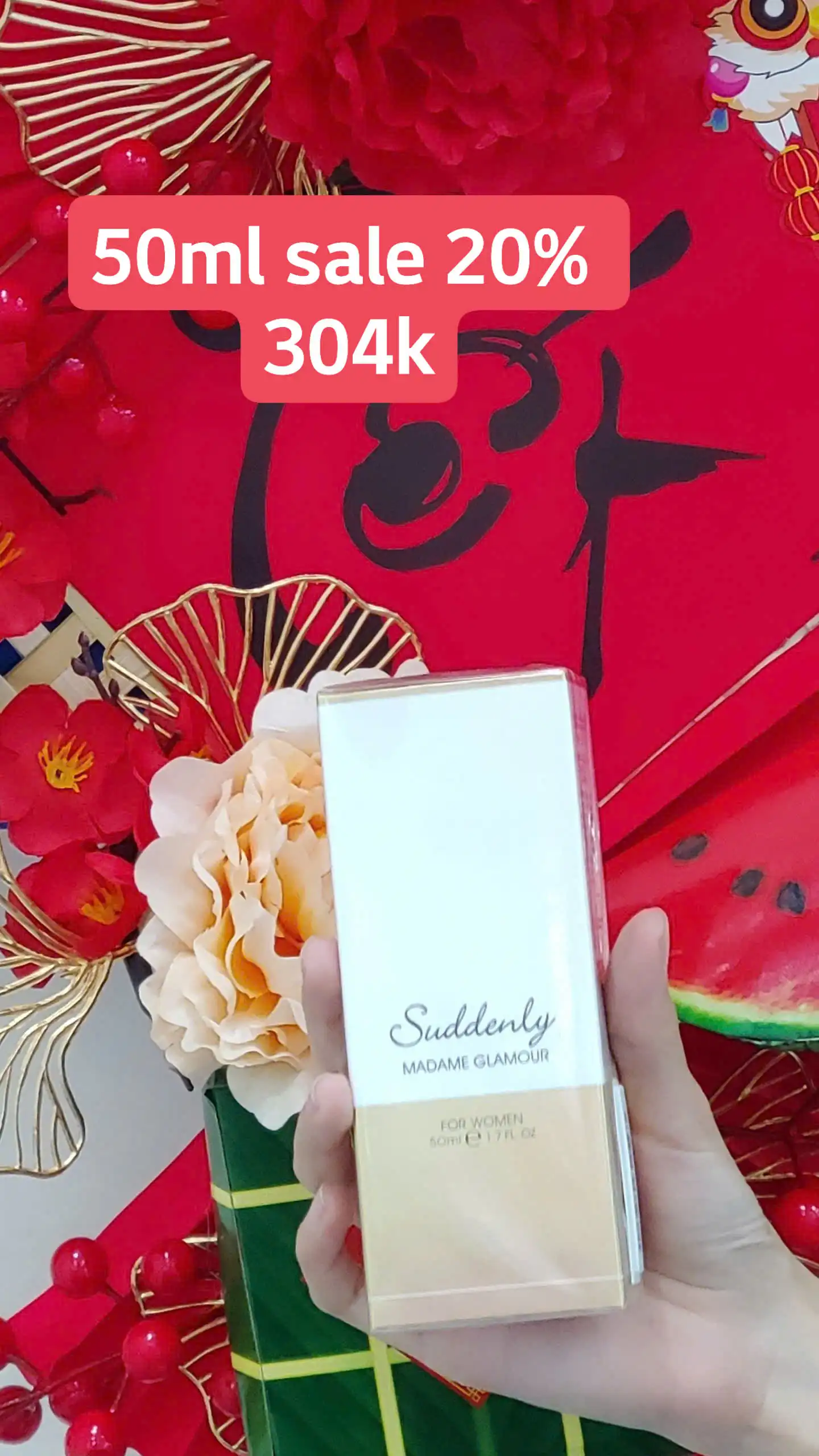 Nước hoa Pháp giảm giá 20%