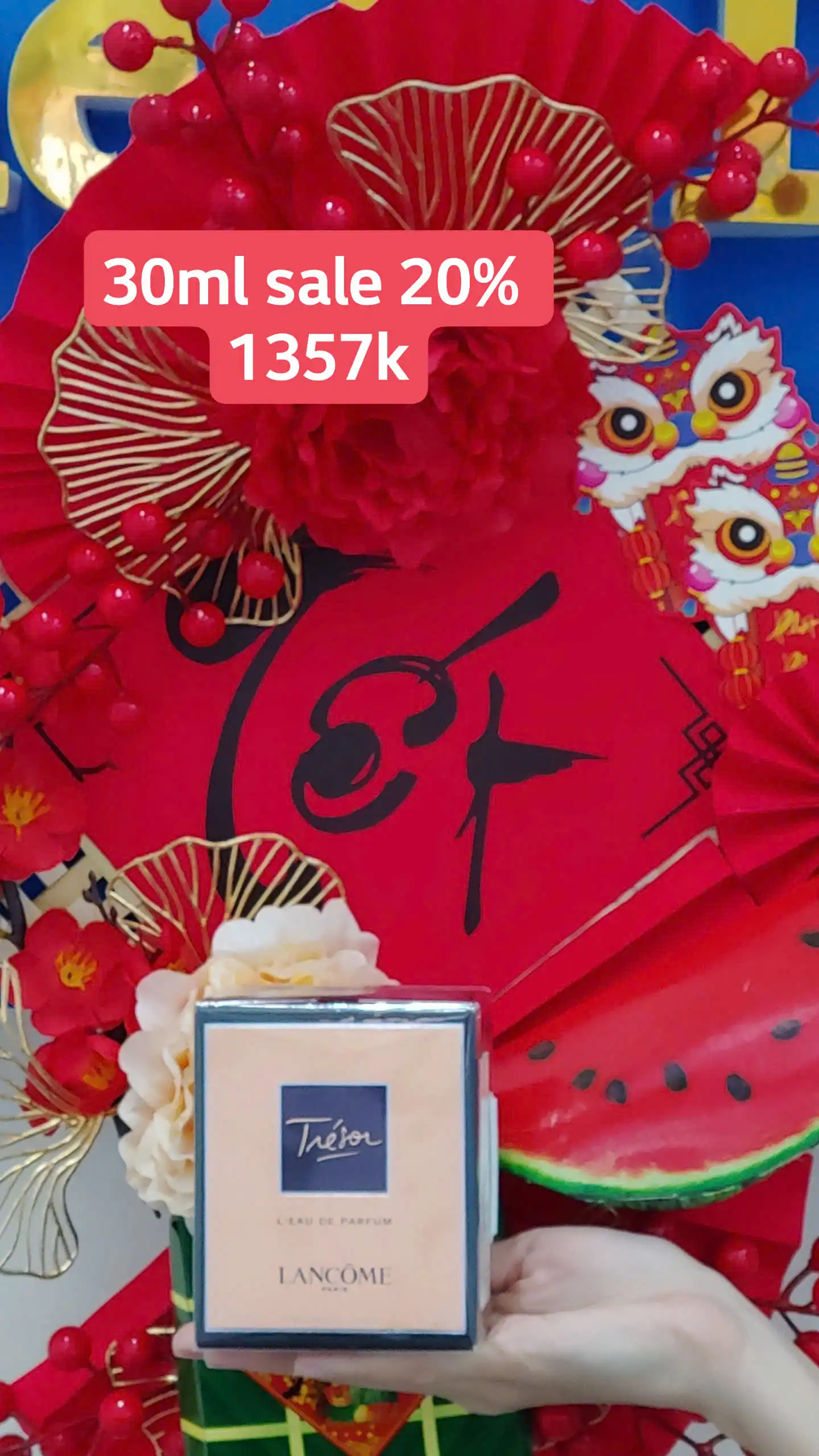 Nước hoa Pháp giảm giá 20%