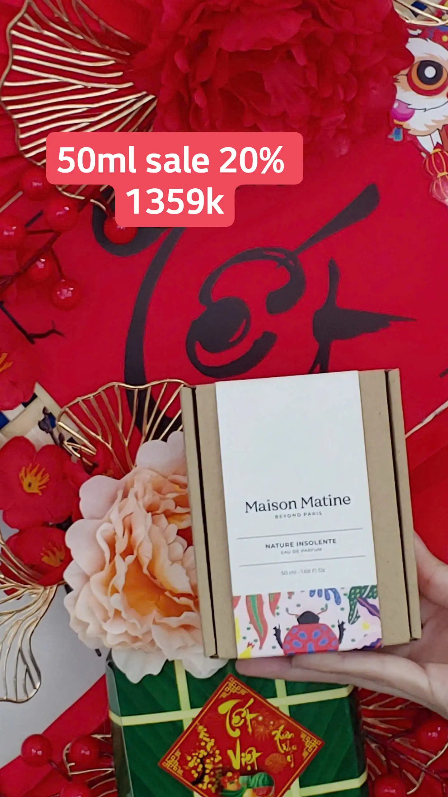 Nước hoa Pháp giảm giá 20%