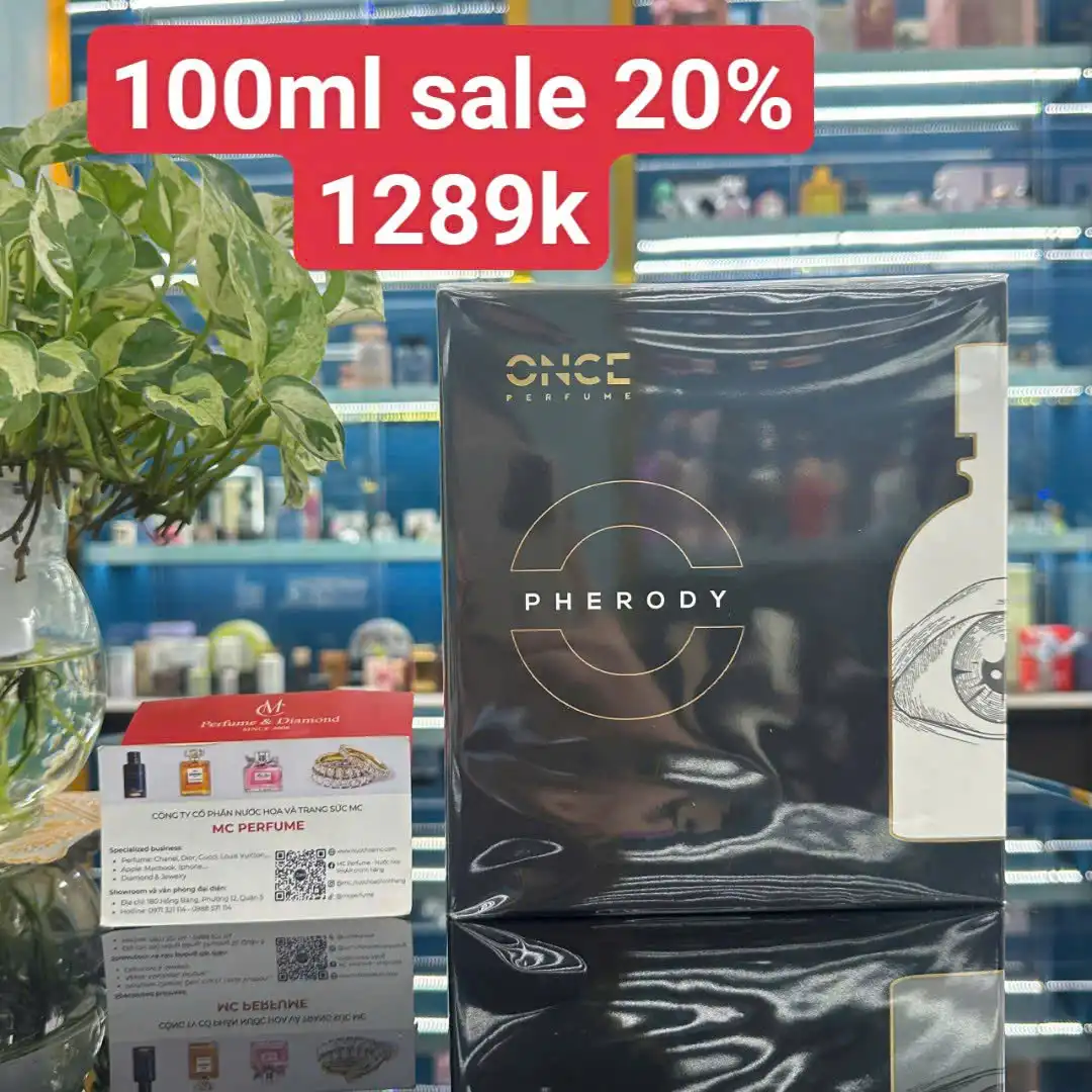 Nước hoa Pháp giảm giá 20%