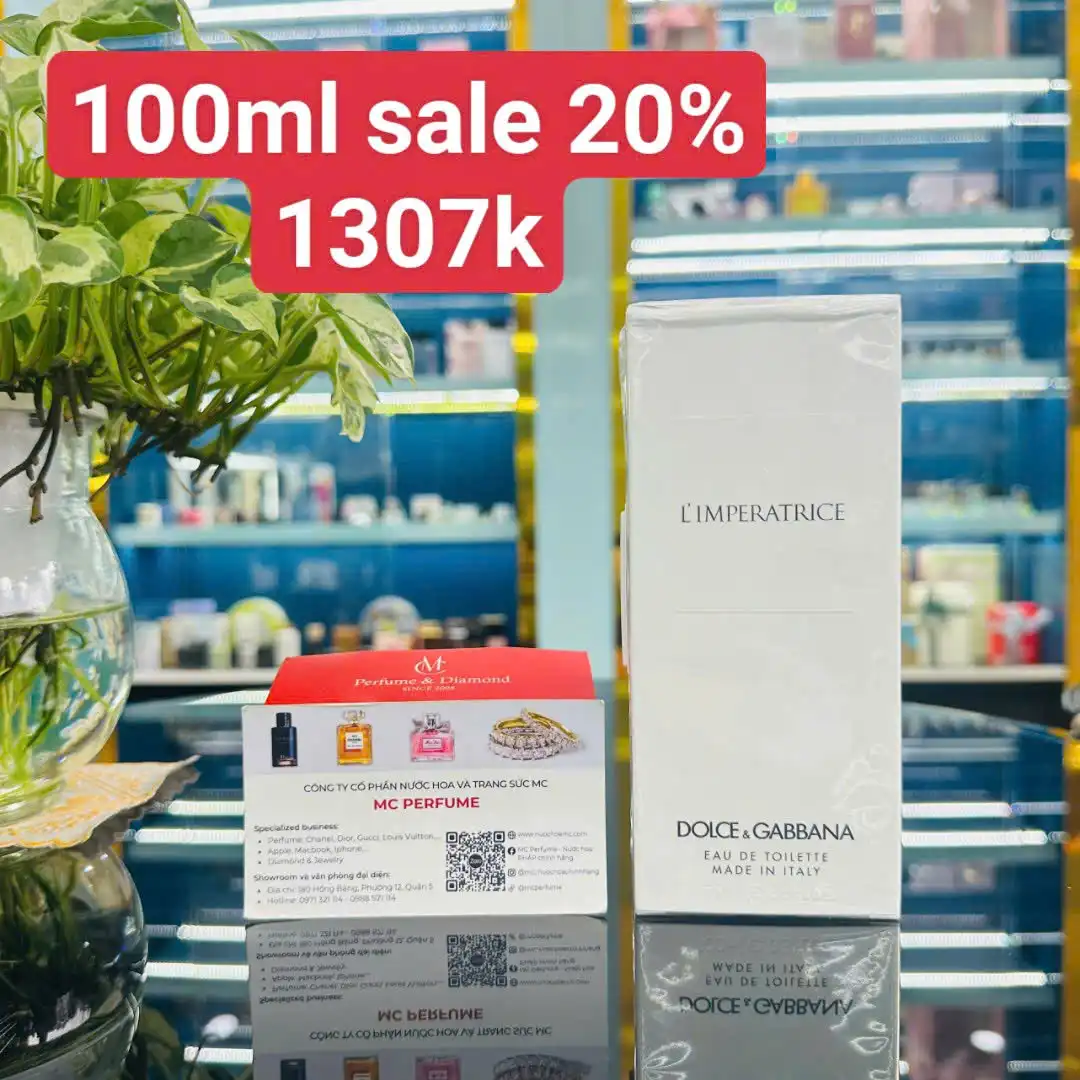 Nước hoa Pháp giảm giá 20%
