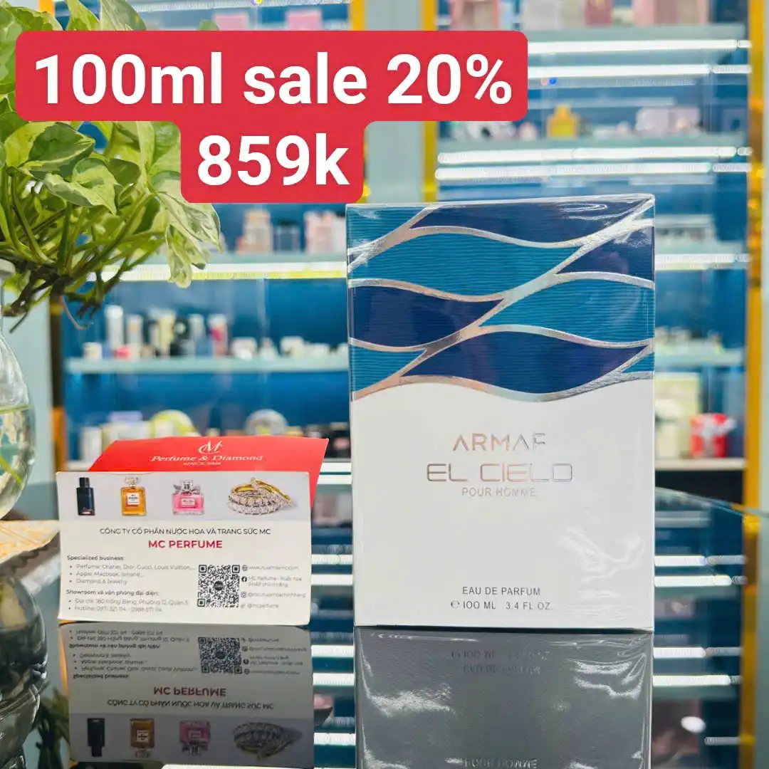 Nước hoa Pháp giảm giá 20%