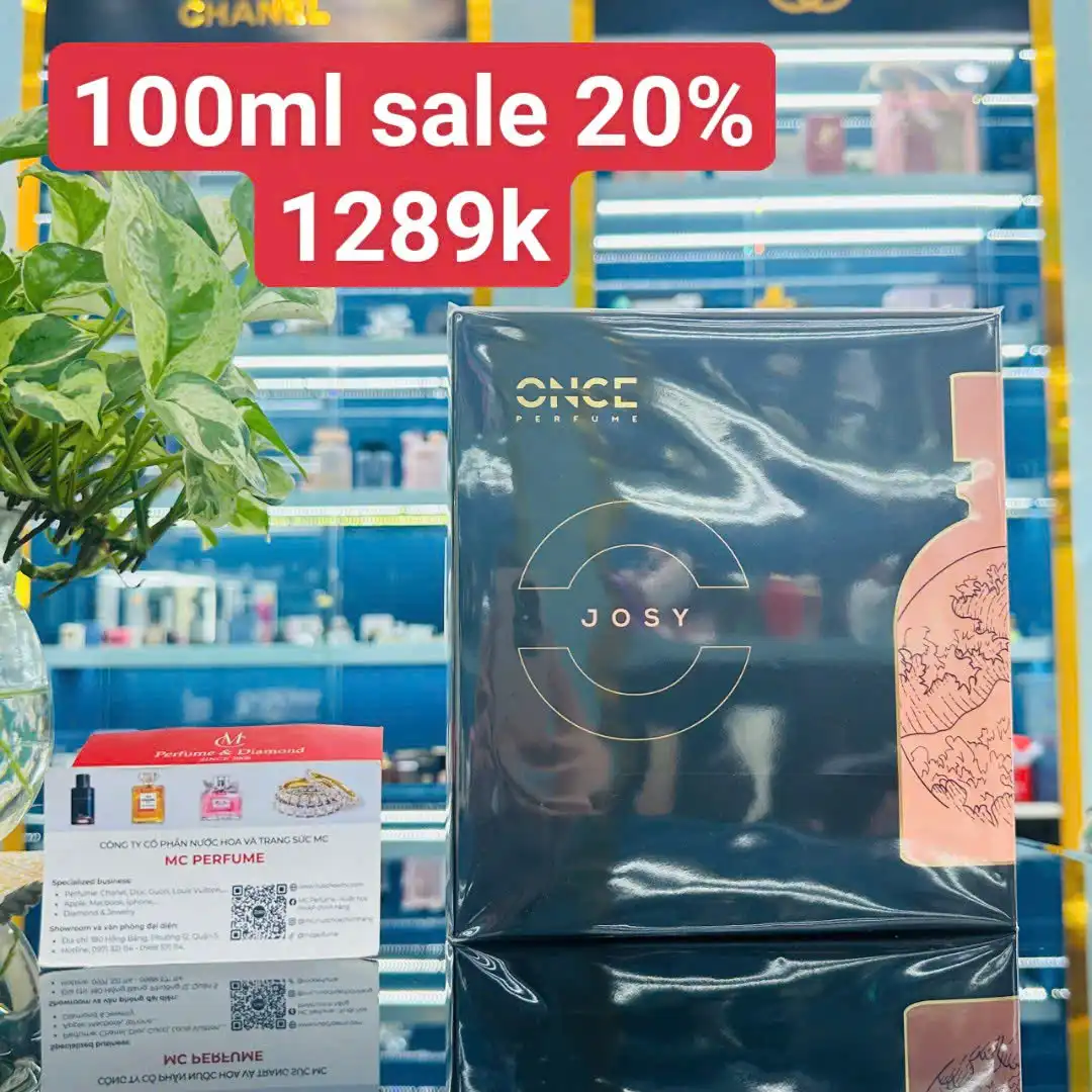 Nước hoa Pháp giảm giá 20%