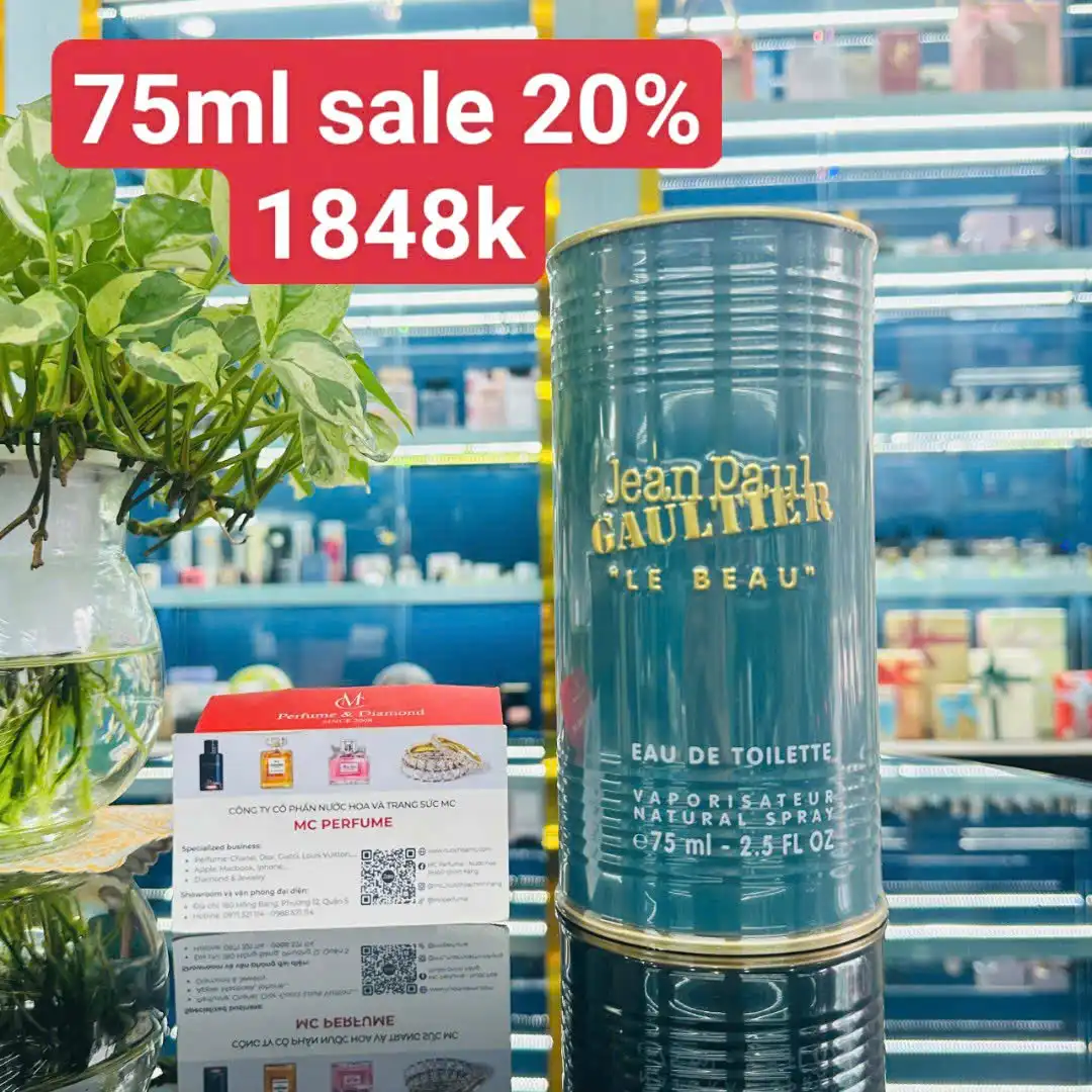 Nước hoa Pháp giảm giá 20%