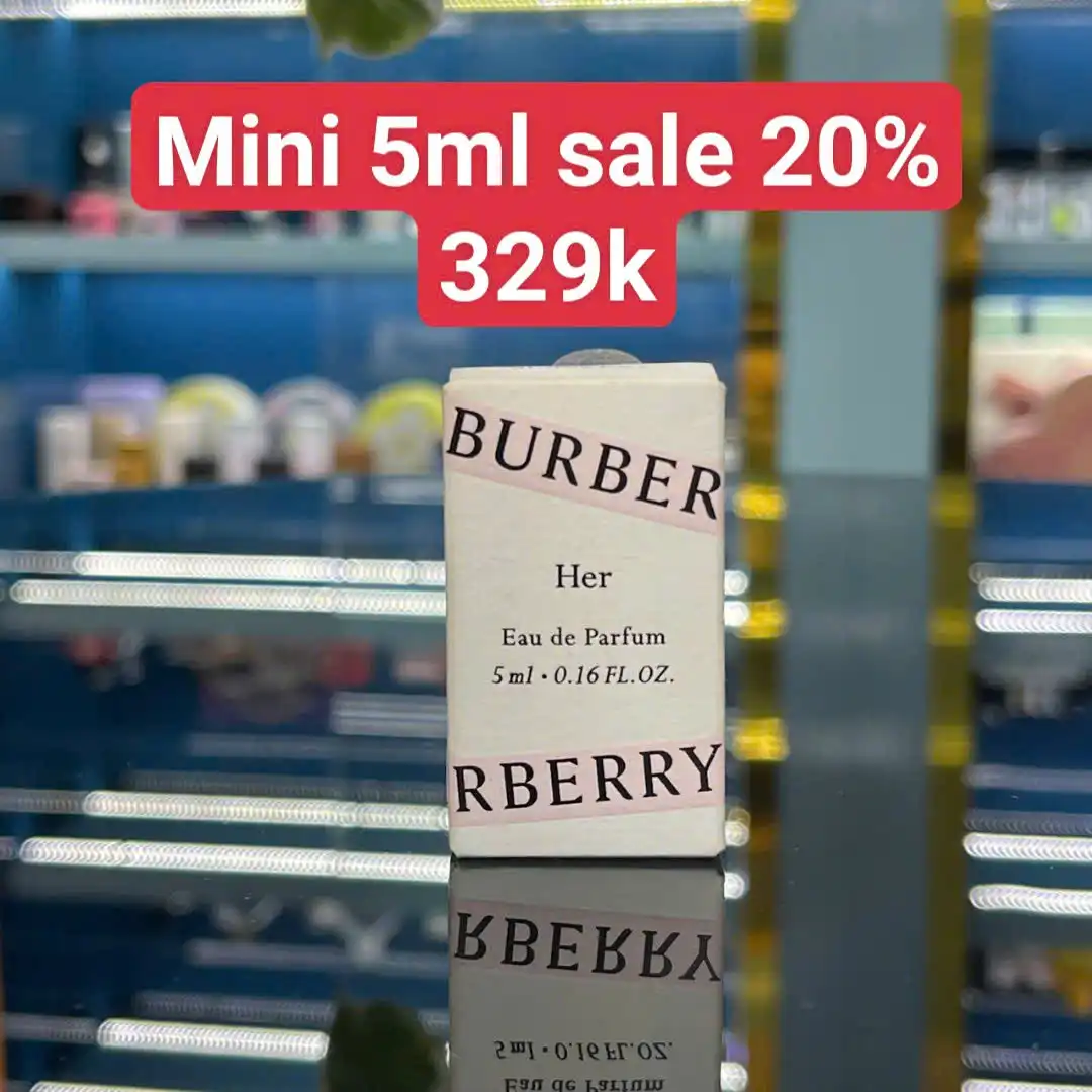 Nước hoa Pháp giảm giá 20%