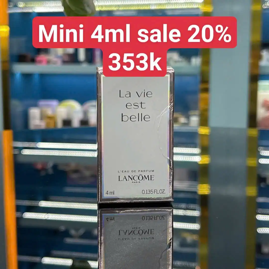 Nước hoa Pháp giảm giá 20%