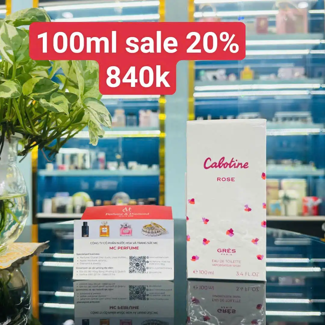 Nước hoa Pháp giảm giá 20%