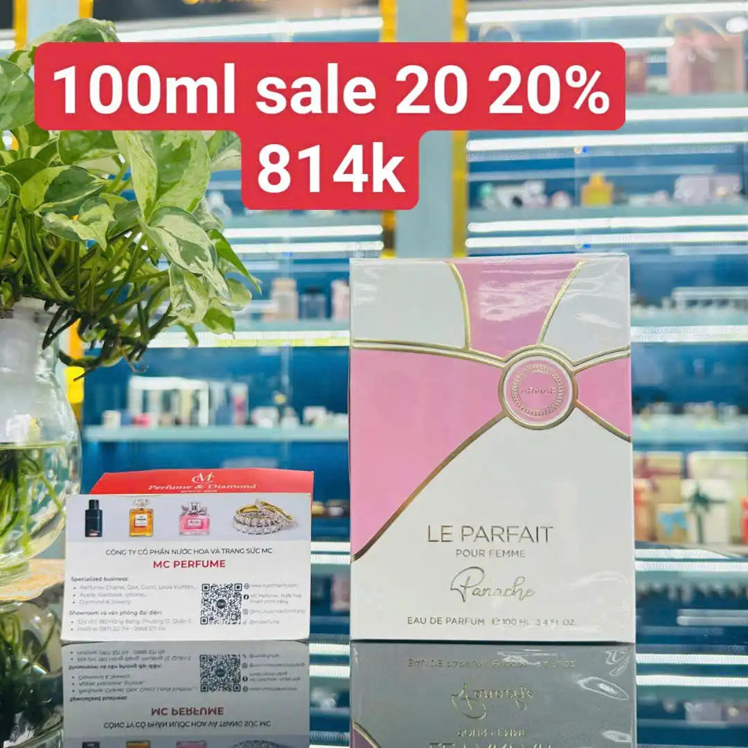 Nước hoa Pháp giảm giá 20%