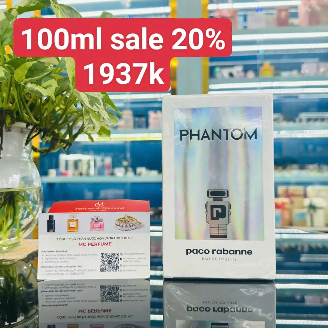 Nước hoa Pháp giảm giá 20%