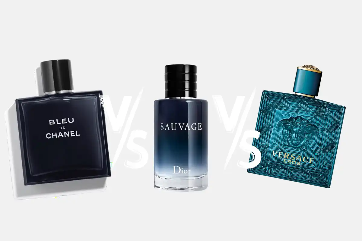So Sánh Nước Hoa Dior Sauvage, Bleu De Chanel Và Versace Eros