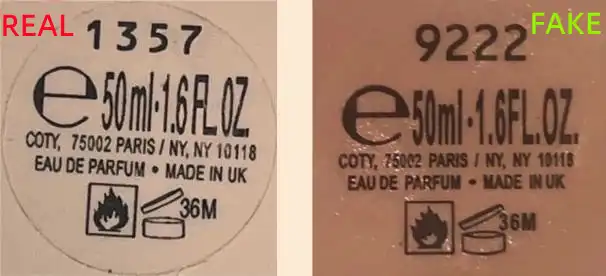 Cách phân biệt Gucci Bloom thật và giả bằng Nhãn dưới đáy chai