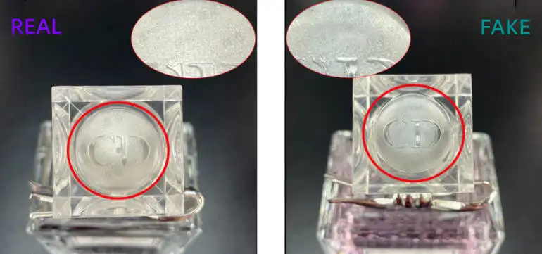 Cách phân biệt Miss Dior Blooming Bouquet thật và giả 2025 bằng Nắp chai