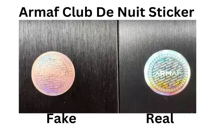 Cách phân biệt Club de Nuit Intense Man thật giả bằng sticker