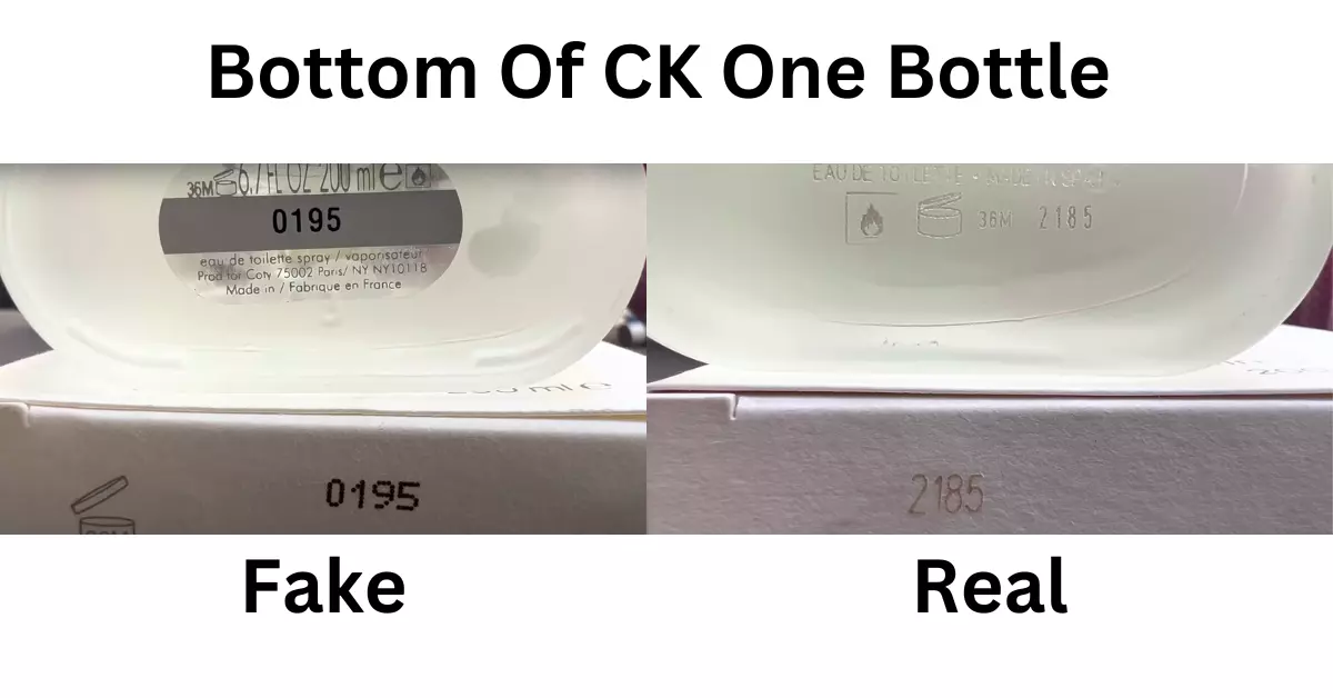 Kiểm Tra Chai Nước Hoa Calvin Klein CK One