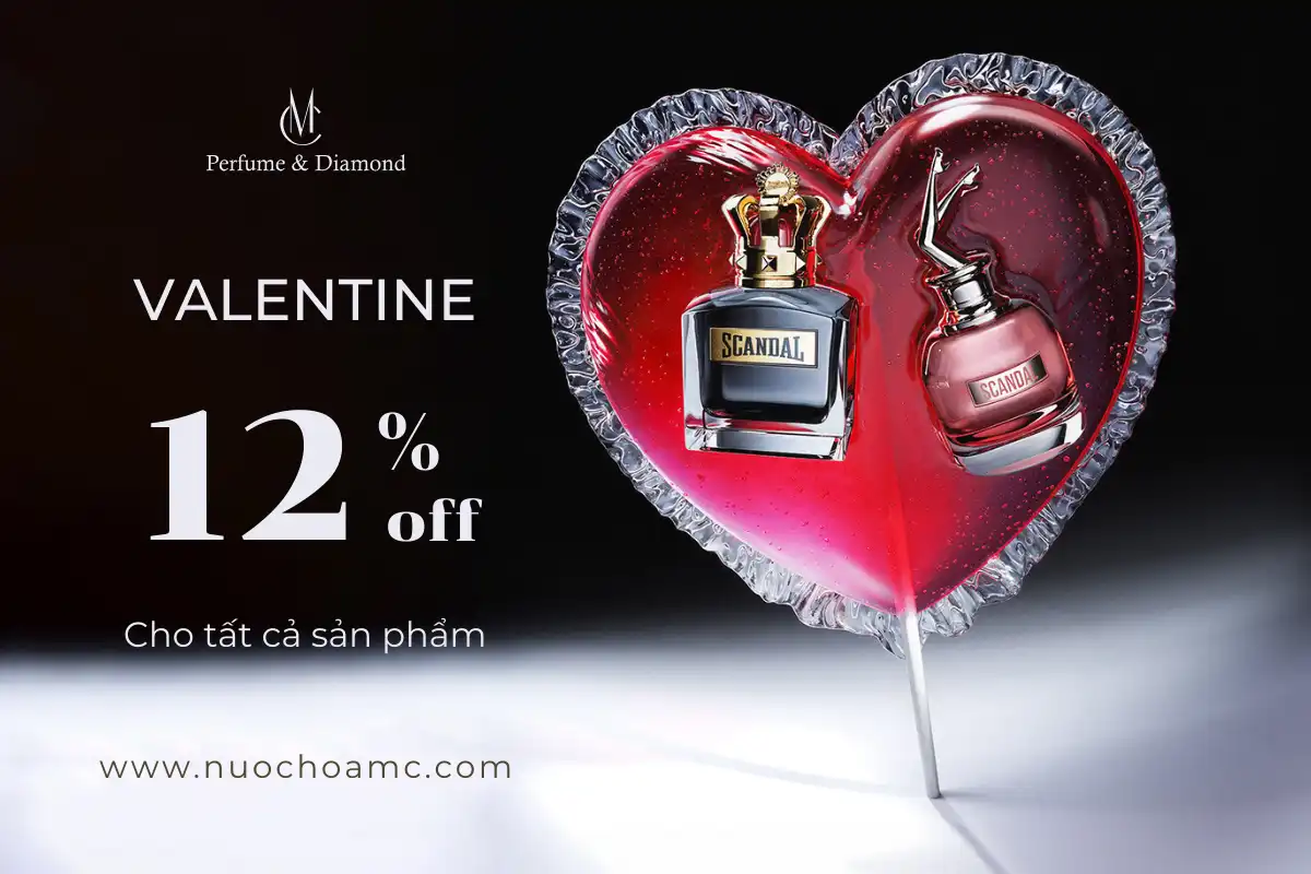 Valentine 2025 Ngọt Ngào Với Nước Hoa Pháp Chính Hãng Tại MC Perfume!