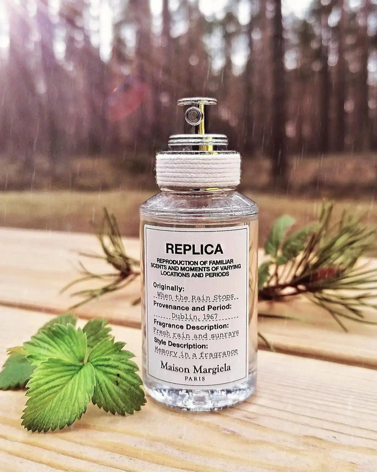 Độ tỏa hương Maison Margiela Replica When The Rain Stops