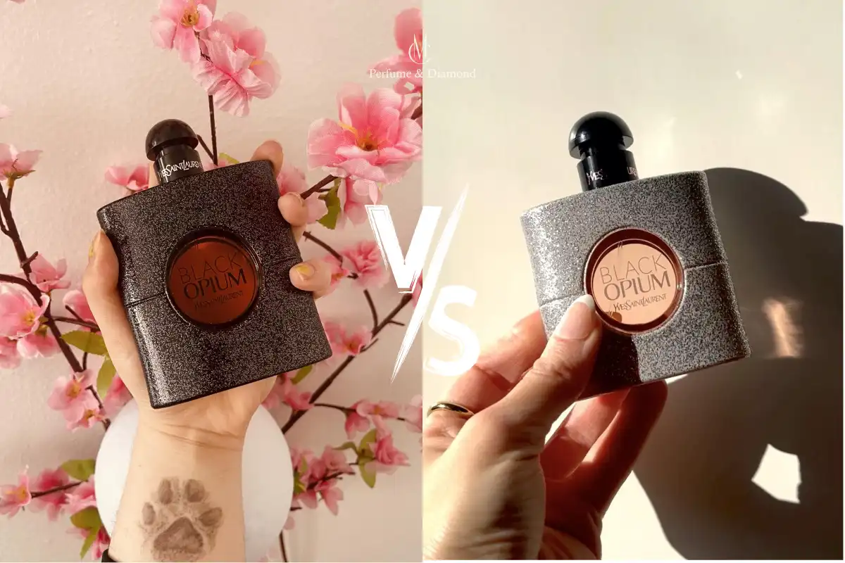Black Opium EDP vs. Glitter: Cuộc Đối Đầu Giữa Bí Ẩn và Ngọt Ngào