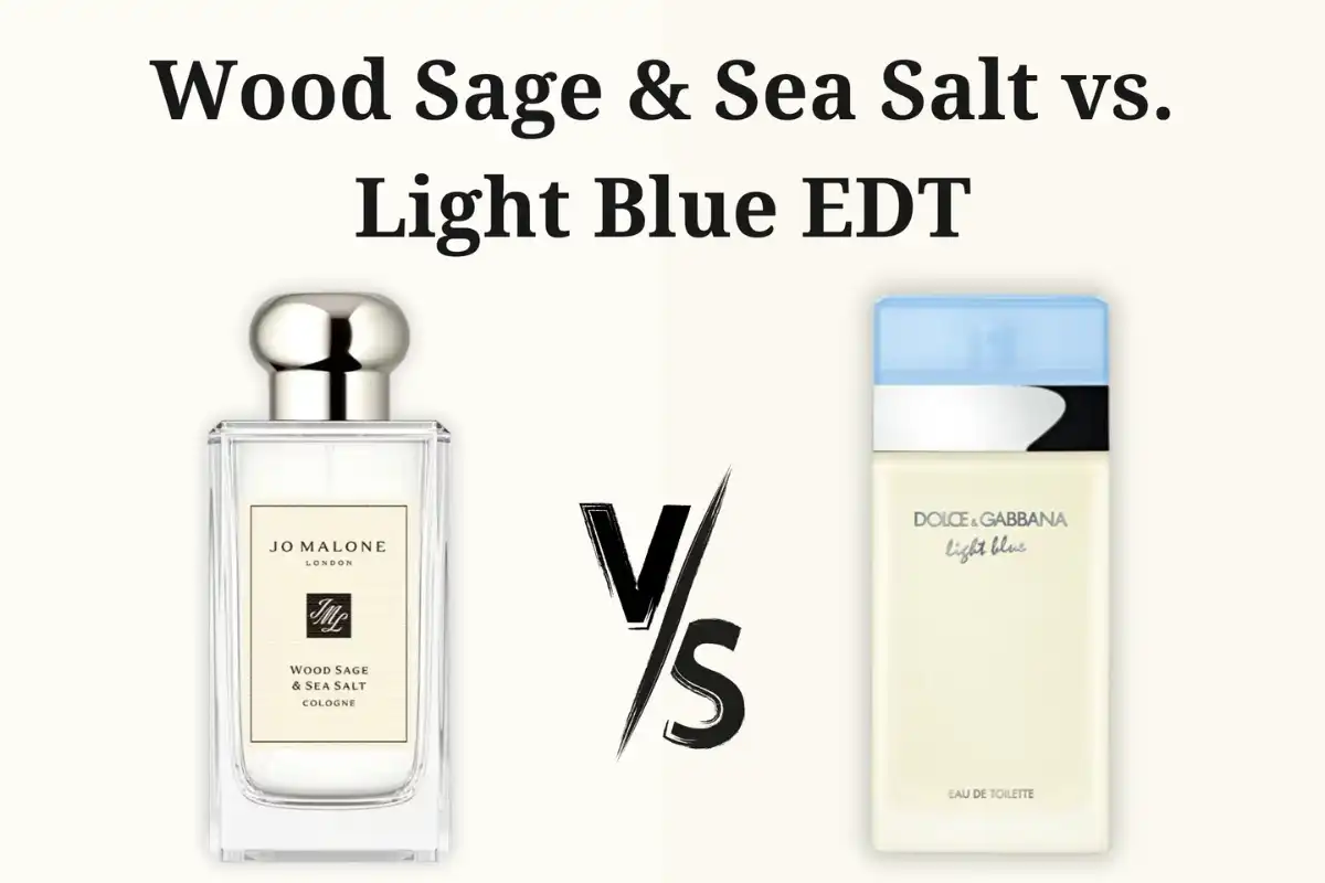 Jo Malone Wood Sage & Sea Salt vs. Dolce & Gabbana Light Blue - 2 Mùi Hương Kể Chuyện Biển