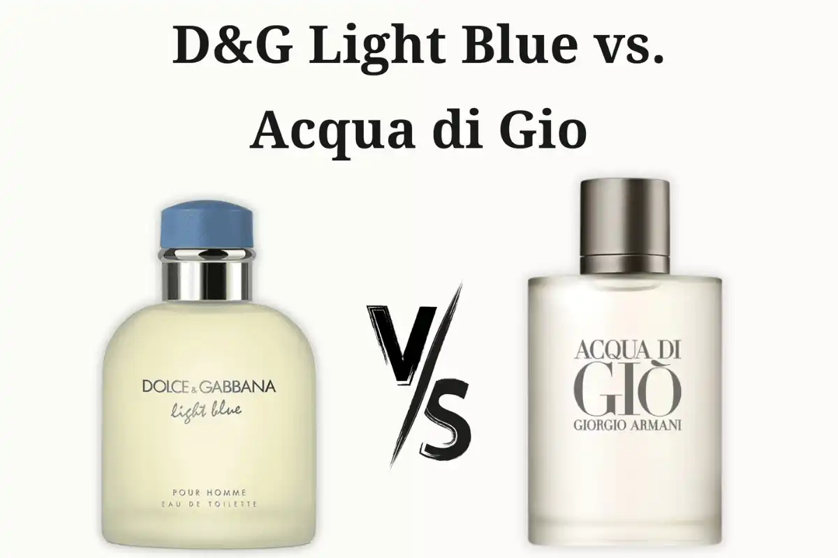 So Sánh D&G Light Blue Vs. Acqua Di Gio