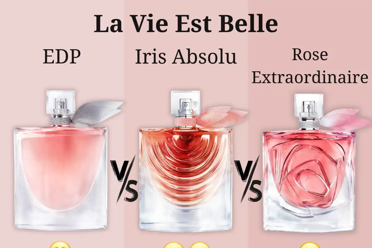 La Vie Est Belle vs. Iris Absolu vs. Rose Extraordinaire
