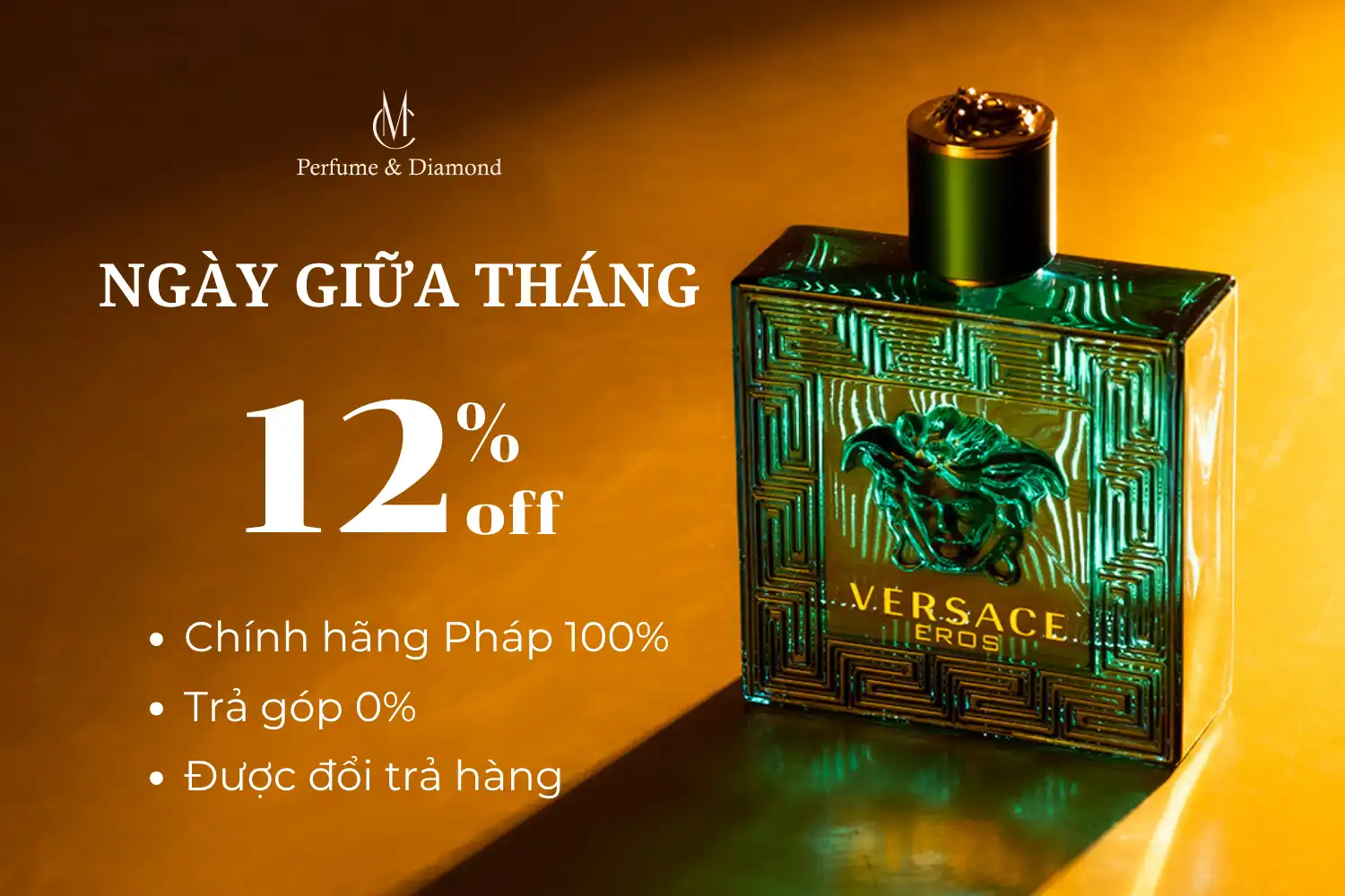 Siêu Sale Giữa Tháng 5 - Giảm 12% Toàn Bộ Nước Hoa Pháp Chính Hãng Tại MC Perfume