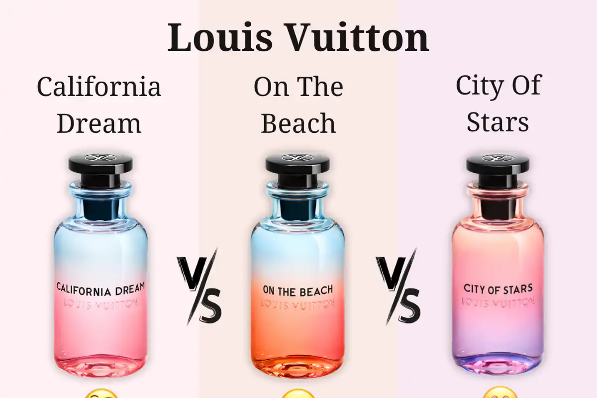 So Sánh Nước Hoa Louis Vuitton California Dream vs. On The Beach vs. City Of Stars