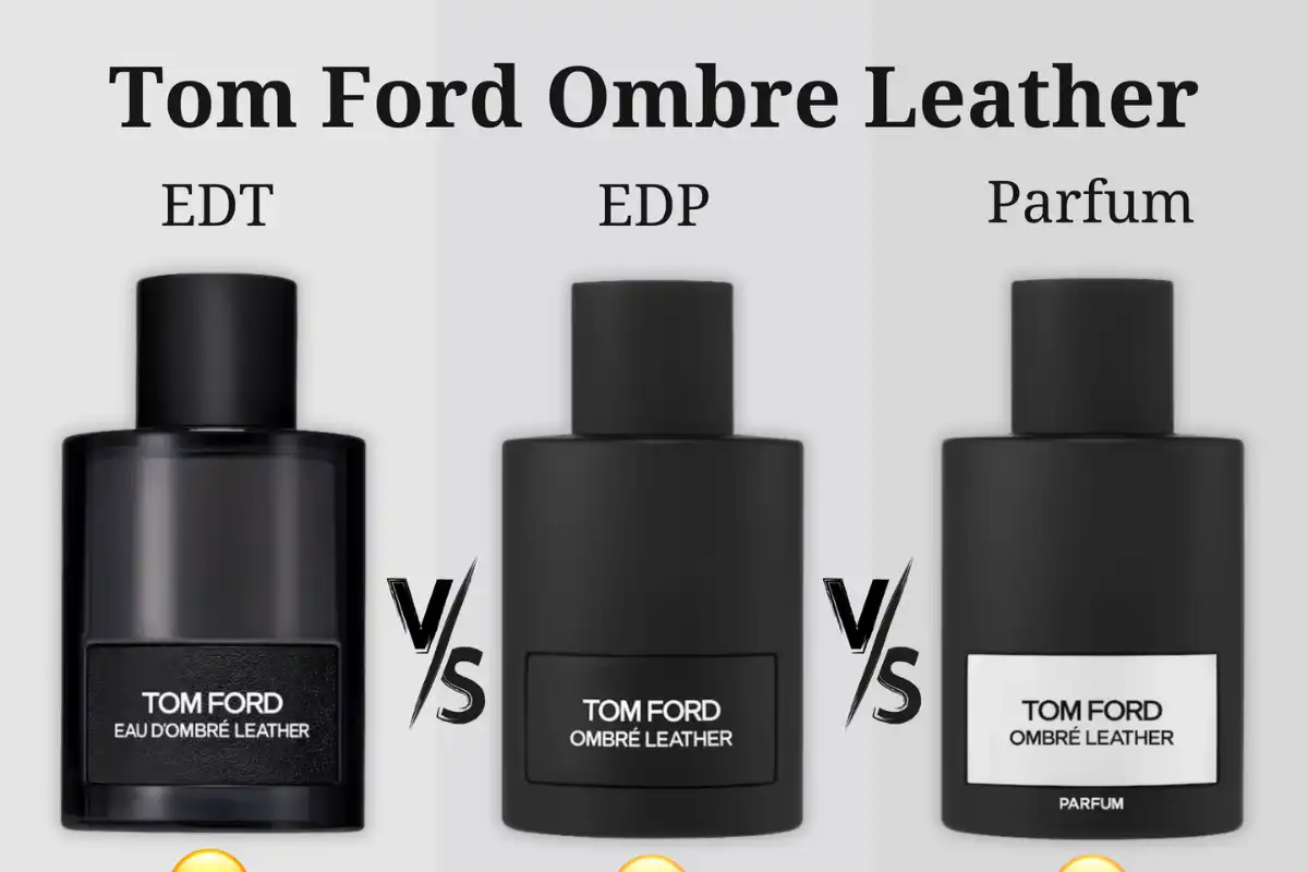 So Sánh Nước Hoa Tom Ford Ombre Leather EDT vs. EDP vs. Parfum