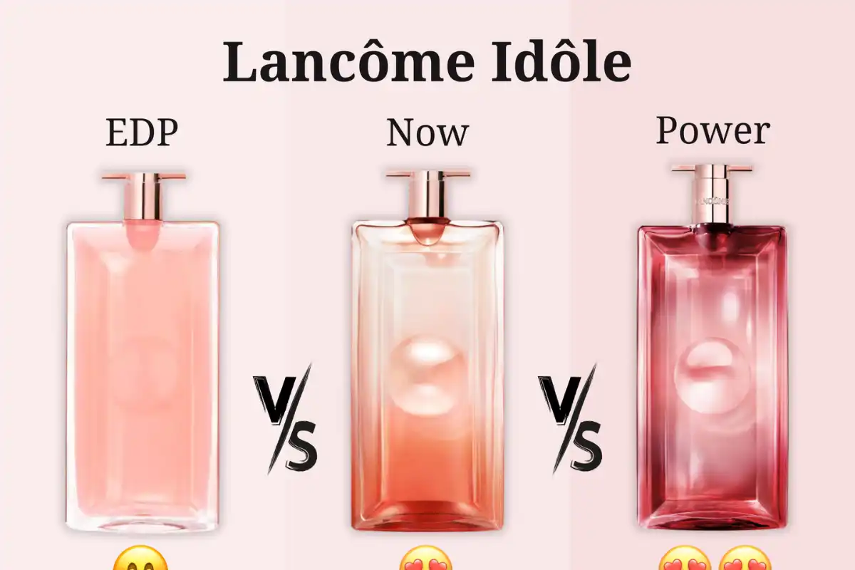 So Sánh 3 Chai Nước Hoa Lancôme Idôle EDP vs. Now vs. Power