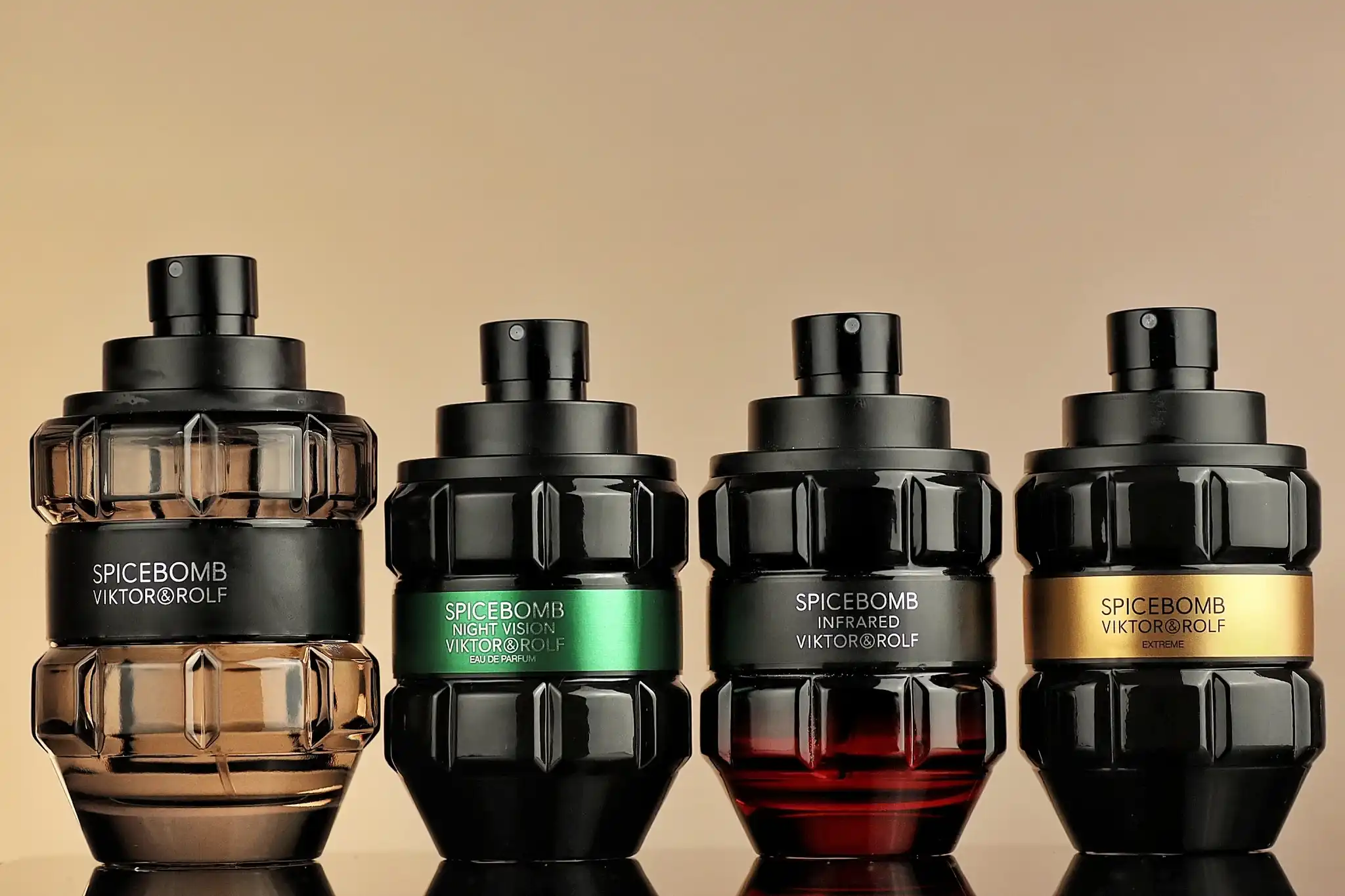 So Sánh Spicebomb vs. Spicebomb Extreme vs. Spicebomb Night Vision vs. Spicebomb Infrared