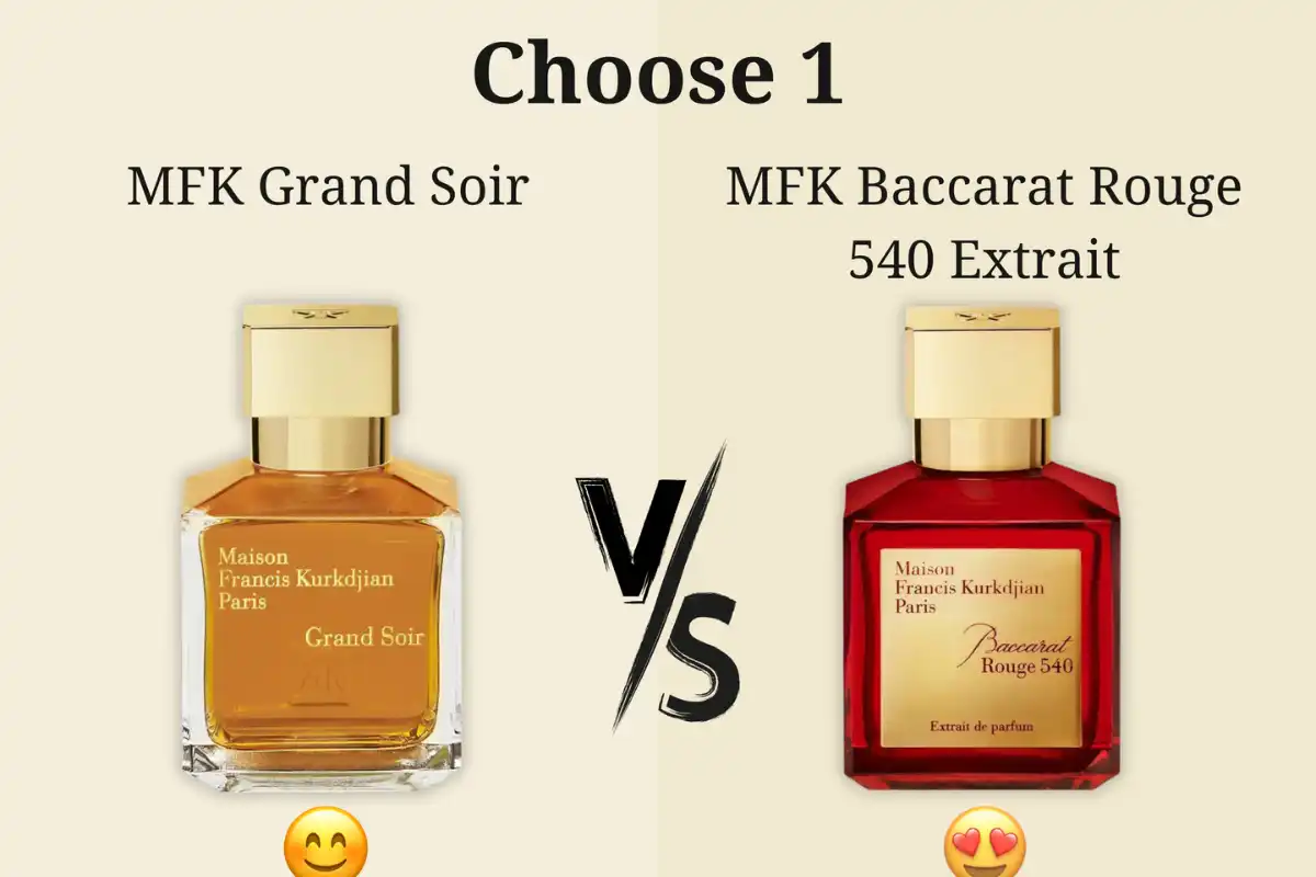 Maison Francis Kurkdjian Grand Soir vs. Baccarat Rouge 540 Extrait