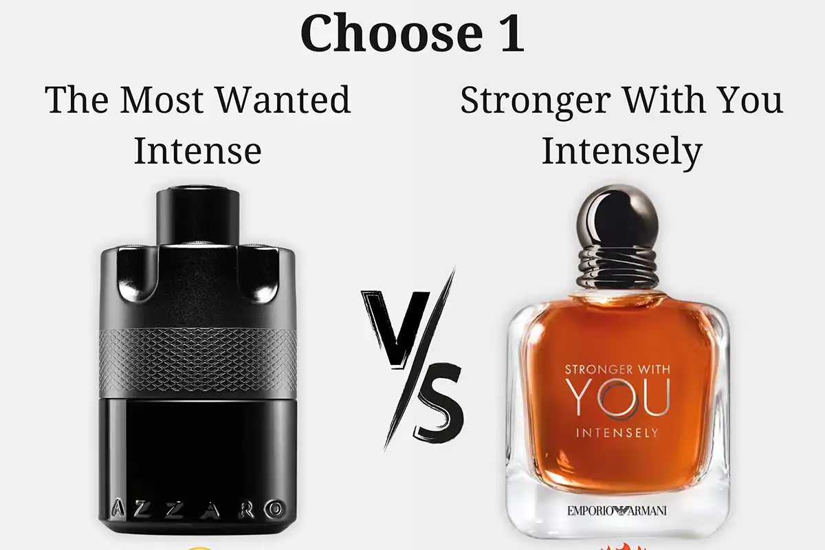 Azzaro The Most Wanted vs. Stronger With You Intensely