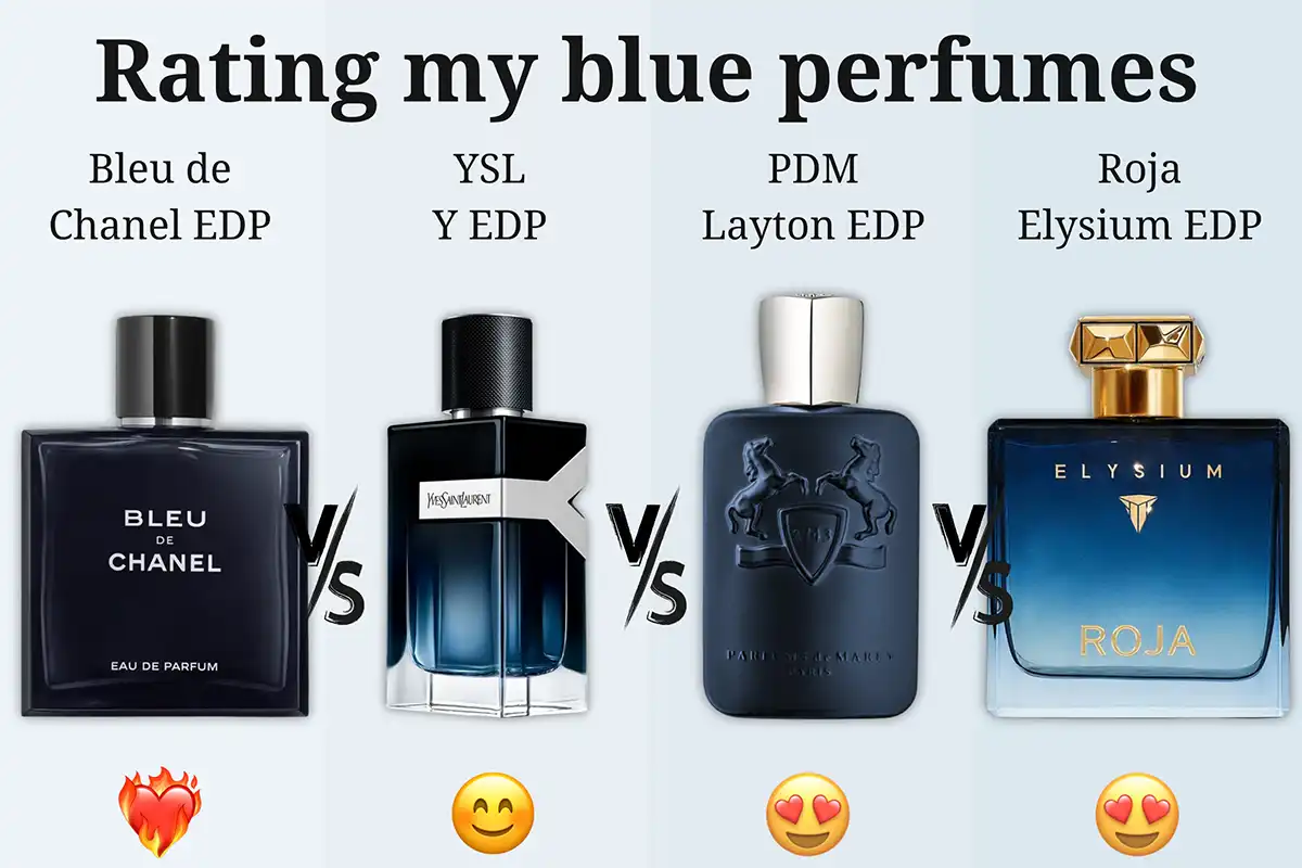So Sánh Nước Hoa Bleu De Chanel EDP Và YSL Y EDP: Phong Thái Quý Ông Lịch Lãm Đối Đầu Doanh Nhân Trẻ Đột Phá