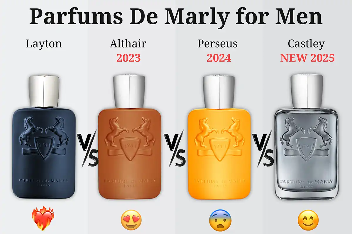 Parfums de Marly Layton vs. Althair vs. Perseus vs. Castley