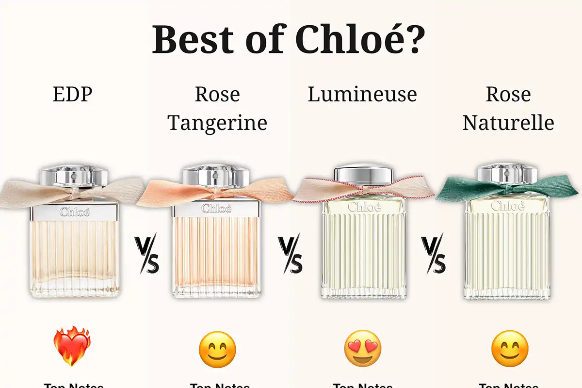 Chloe EDP vs. Rose Tangerine vs. Lumineuse vs. Rose Naturelle