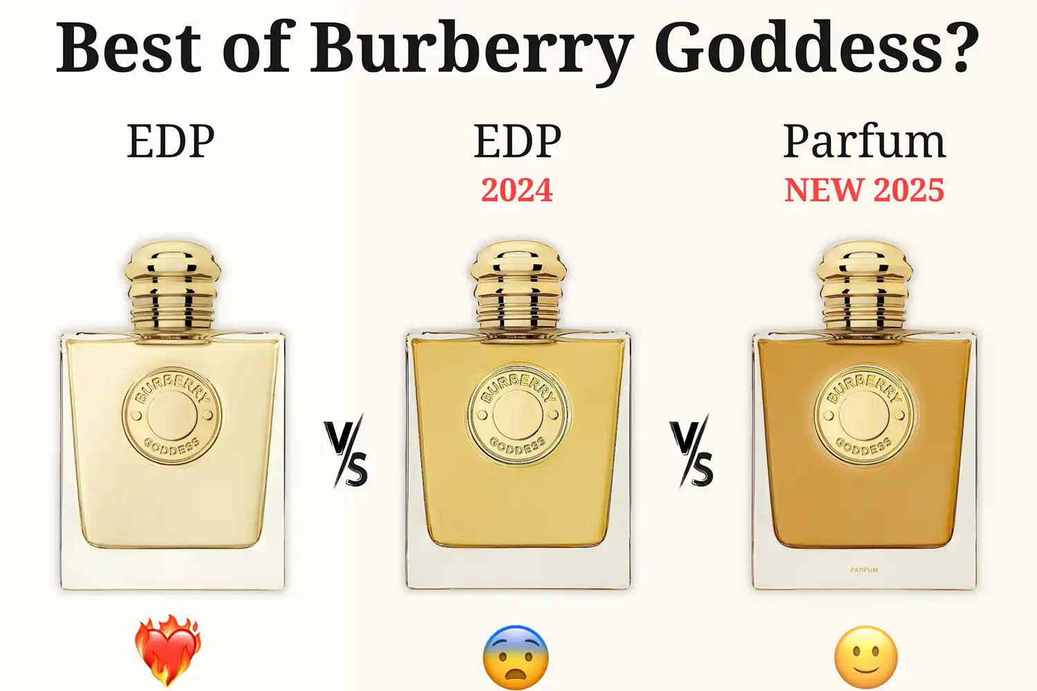 Burberry Goddess Có Mấy Loại? Mùi Nào Thơm?